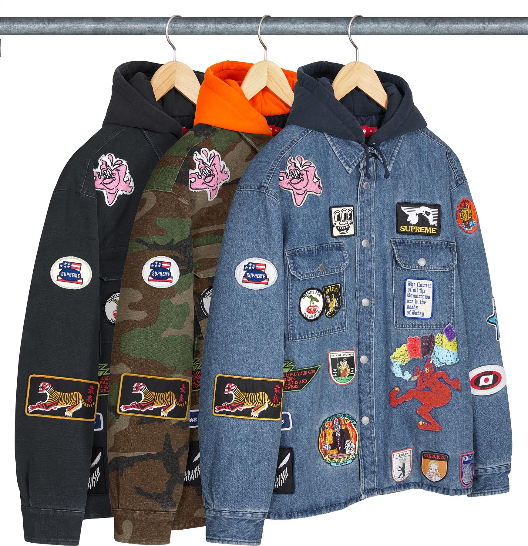 メンズウェア Supreme x Damien Hirst S/S Shirt Spring/Summer 2025 Preview – Supreme