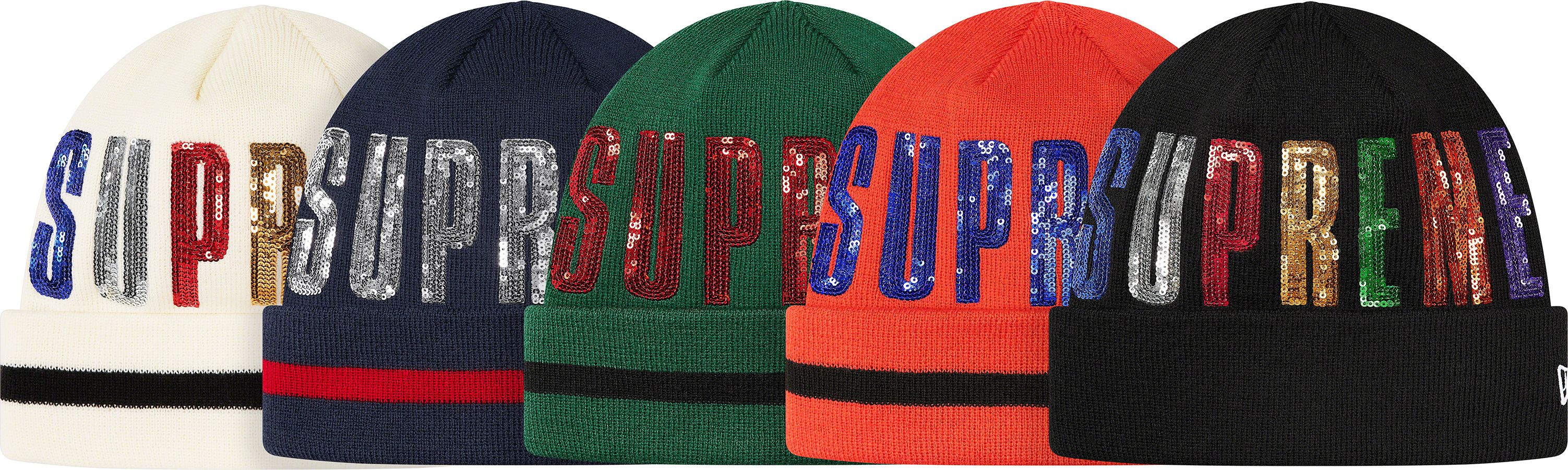 Supreme Rainbow Loose Gauge Beanie (FW24) - $40
