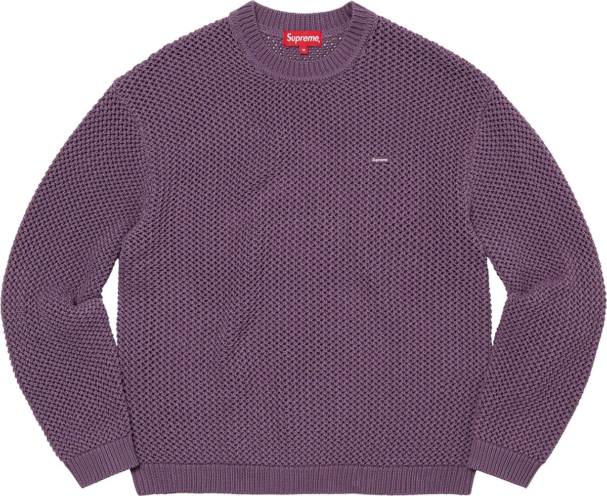 トップス Supreme 22SS Open Knit Small Box Sweater Open Knit Small Box Sweater – Supreme