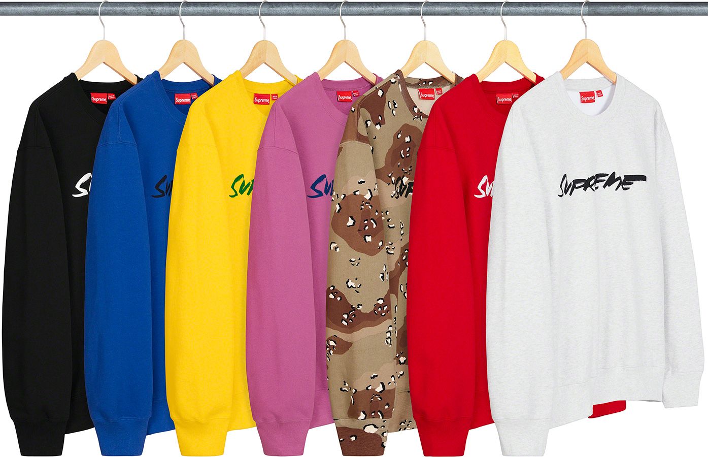 高速配送 Logo Futura Crewneck Supreme – トップス
