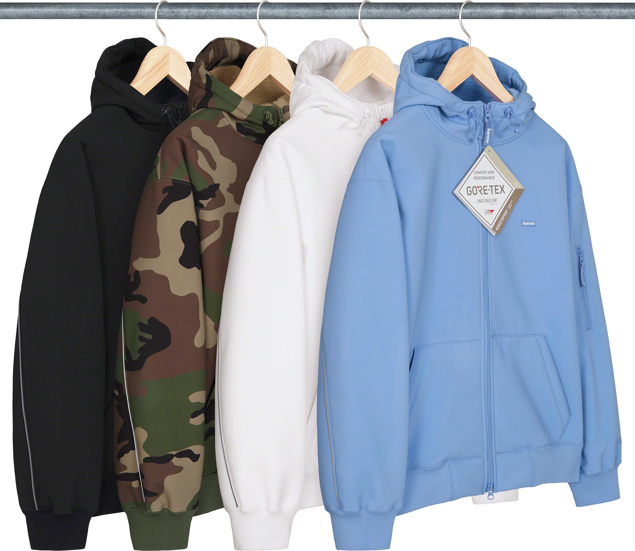 スウェット・トレーナー Supreme Chullo WINDSTOPPER Zip Up Sweater FW 20 WEEK 14 Supreme Chullo WINDSTOPPER Zip Up Sweater (FW20) - $198