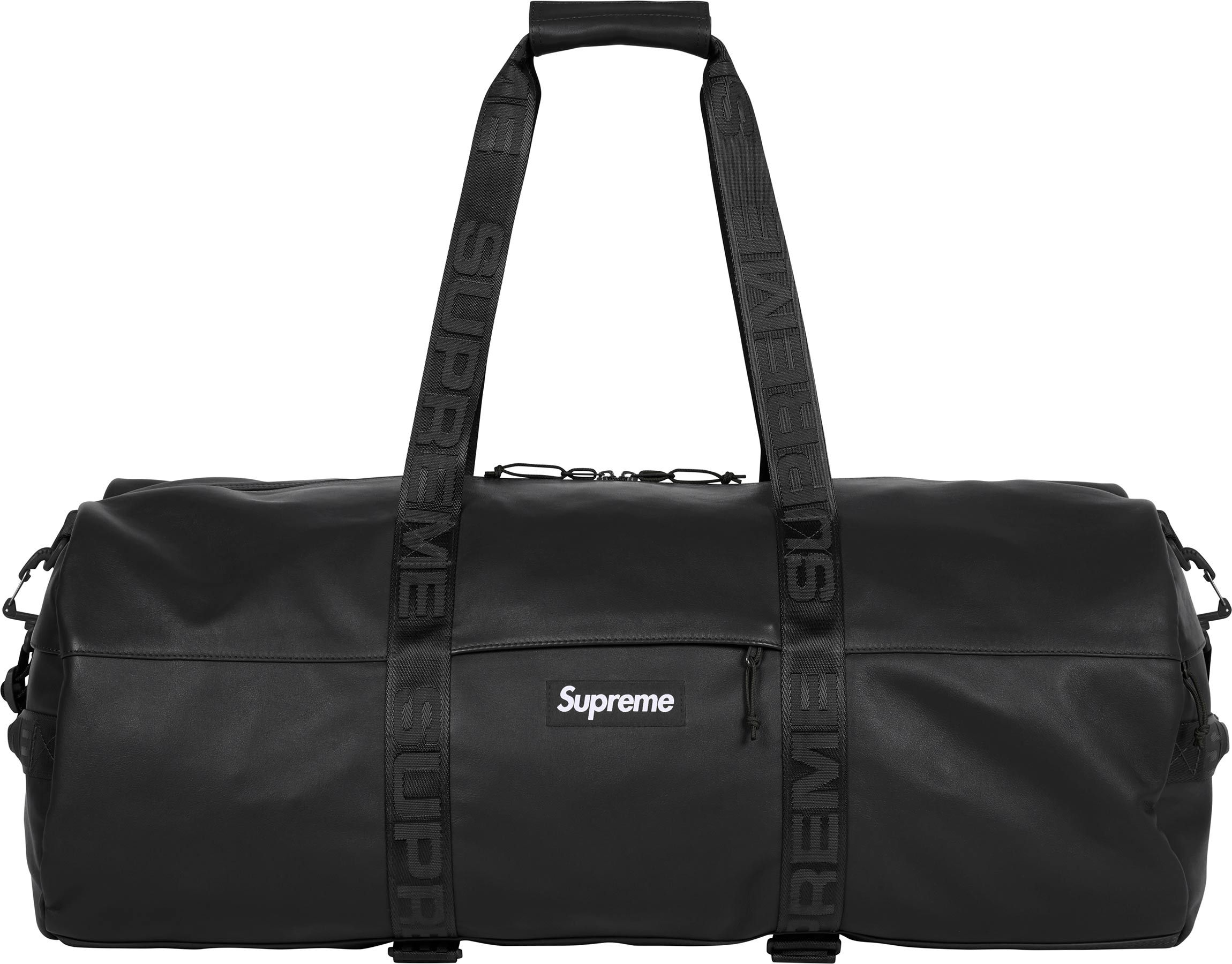 supreme Leather Duffle Bag 42ℓ Supreme Leather Duffle Bag (FW23) - $328