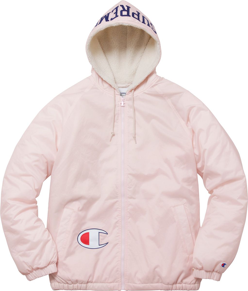 シュプリーム チャンピオン Sherpa Lined Hooded Jacket Fall/Winter 2017 Preview – Supreme