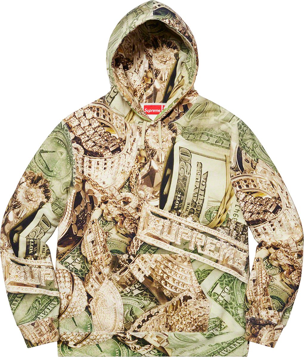 Cutout Letters Hooded Sweatshirt – Supreme