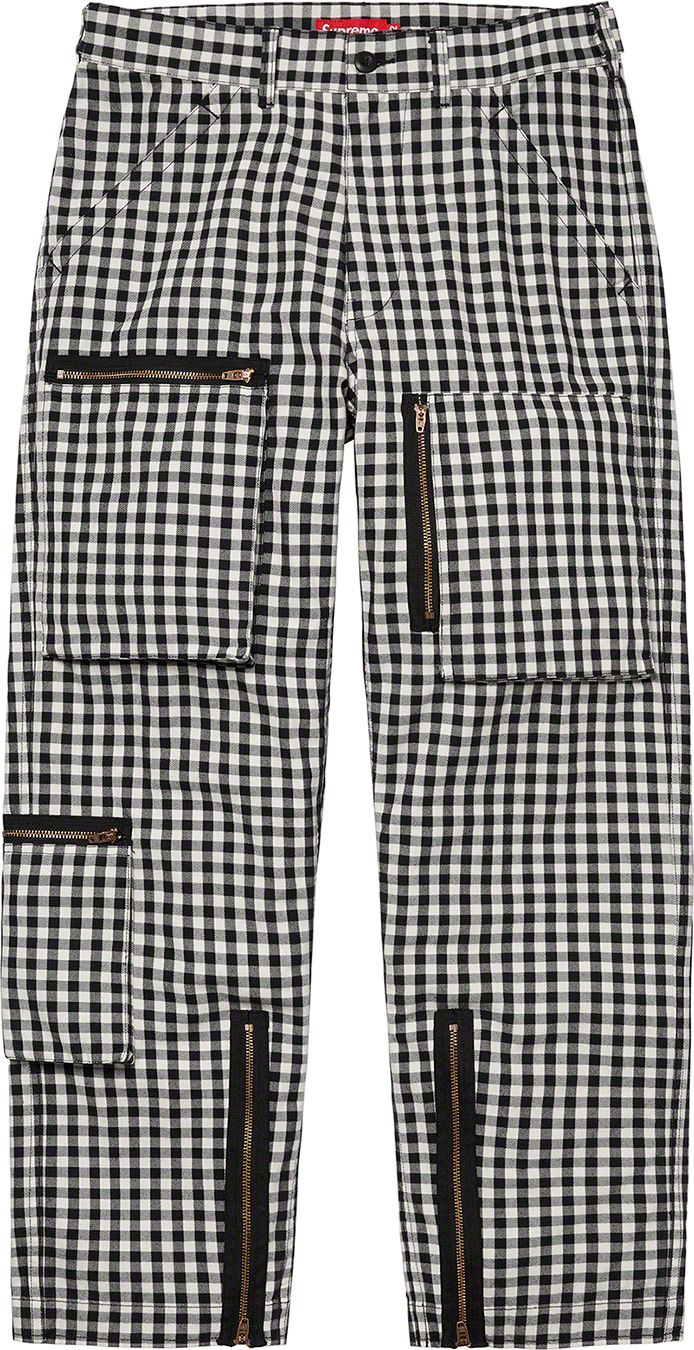 SUPREME 24ss Gingham Flight Pant カーゴパンツ Gingham Flight Pant – Supreme