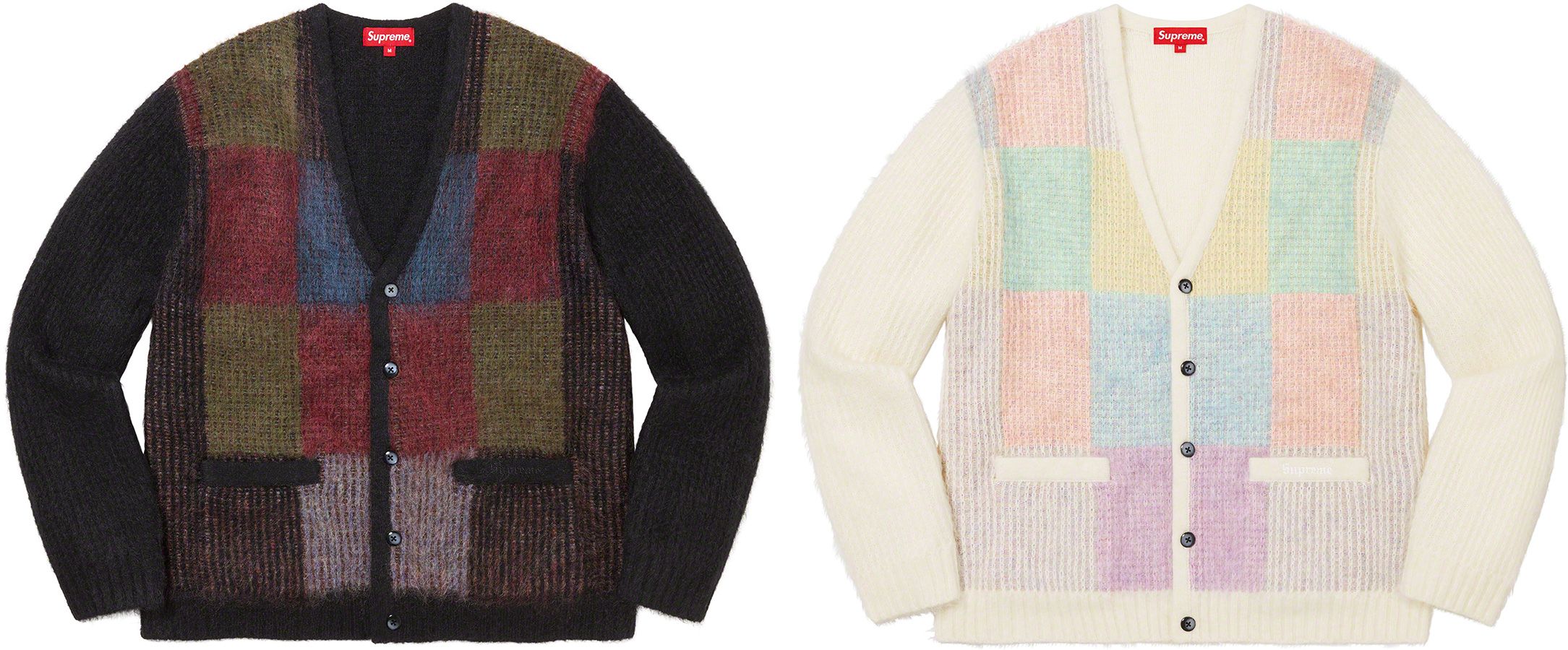 Brushed Grid Cardigan – Supreme