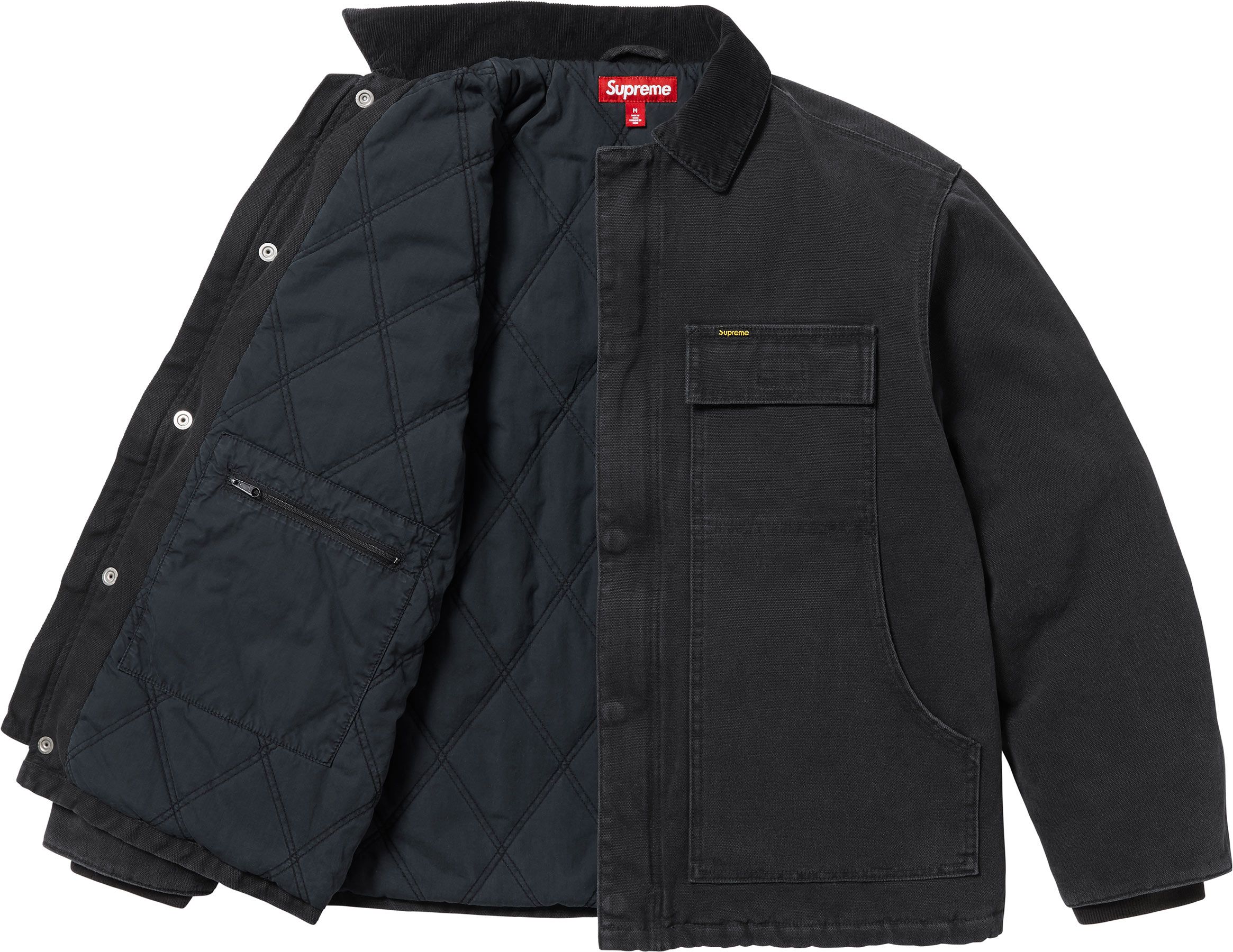 ジャケット・アウター Supreme Text Work Jacket Hysteric Glamour×Supreme 【Text Work Jacket】テキストワーク