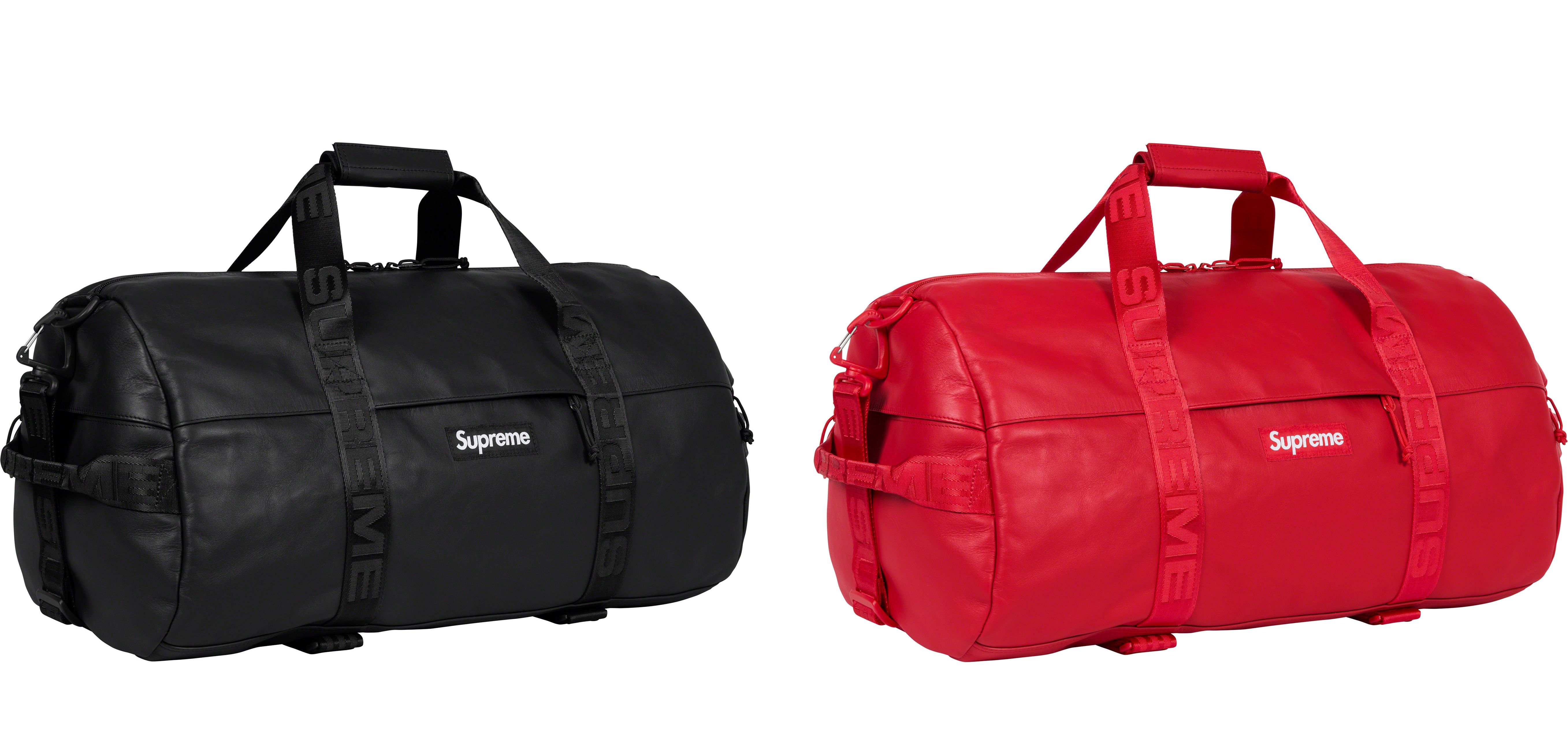 Supreme Patchwork Leather Duffle Bag【美品】 Supreme Patchwork Leather Duffle Bag (FW19) - $328