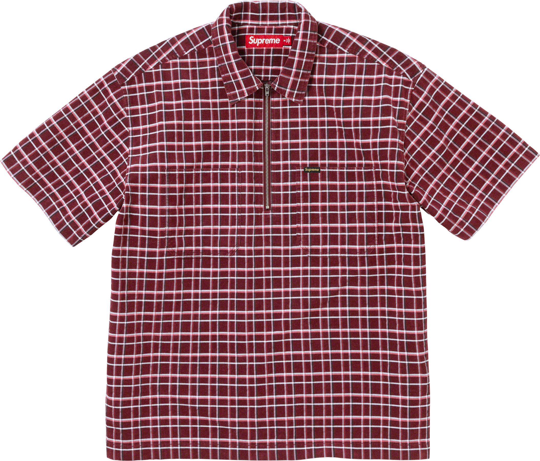 Supreme - Hooded Plaid Half Zip Shirt - UG.SHAFT