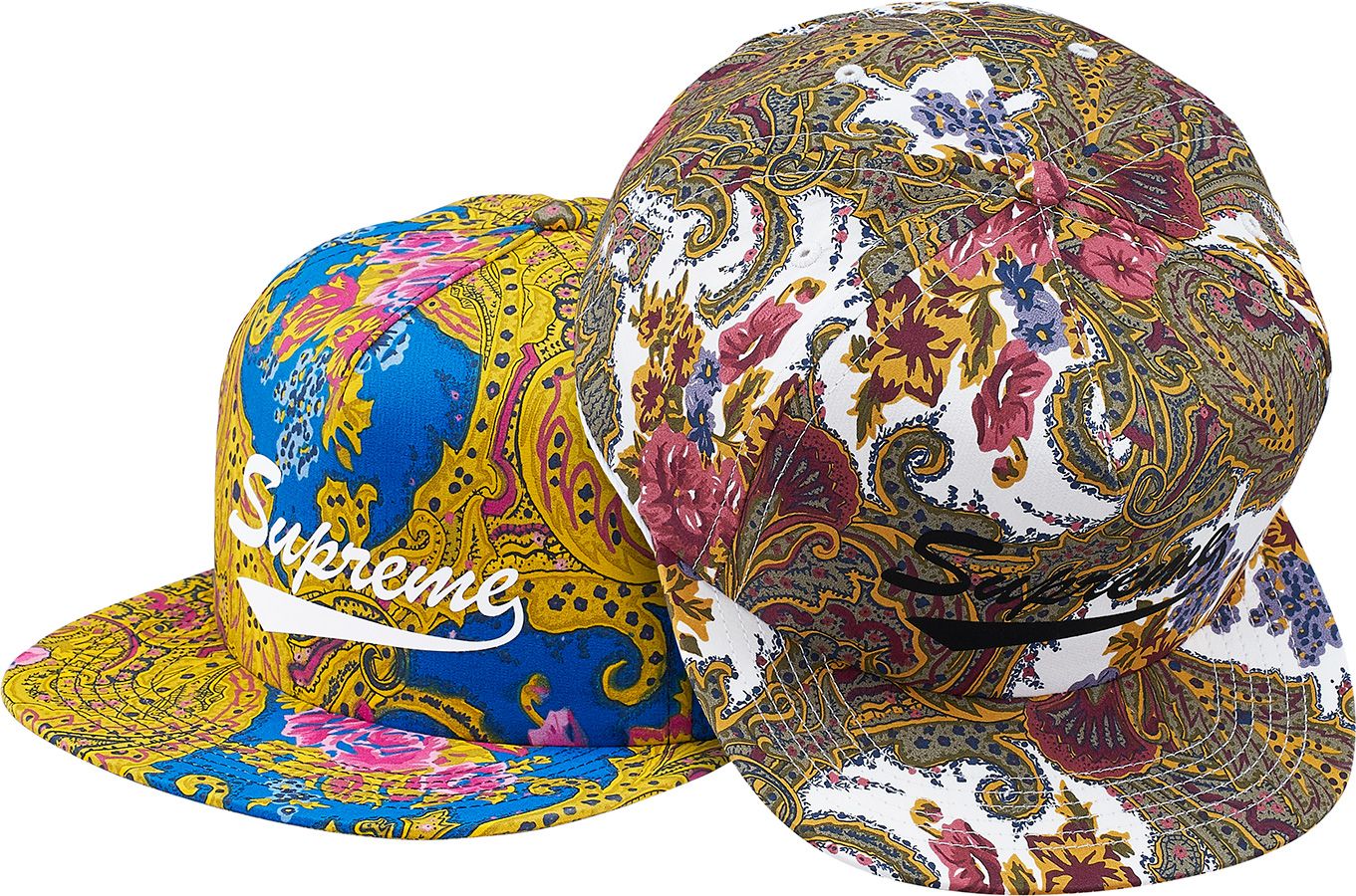 【希少】Supreme Brushed Twill Script 6-Panel Supreme Brushed Twill Script 6-Panel (FW17) - $48