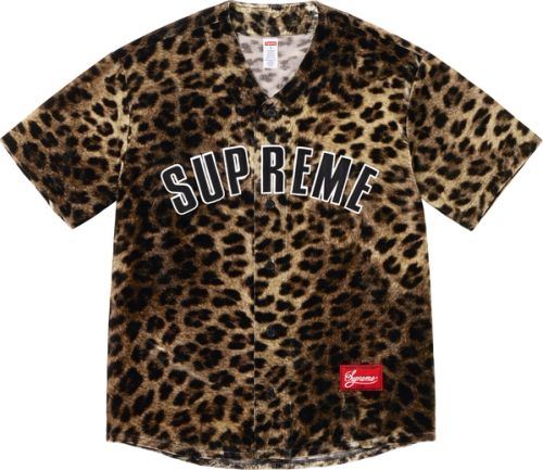 Velvet Baseball Jersey – Supreme