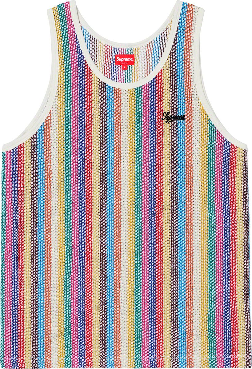 トップス Supreme Knit Stripe Tank Top 23SS Knit Stripe Tank Top | Supreme 23ss