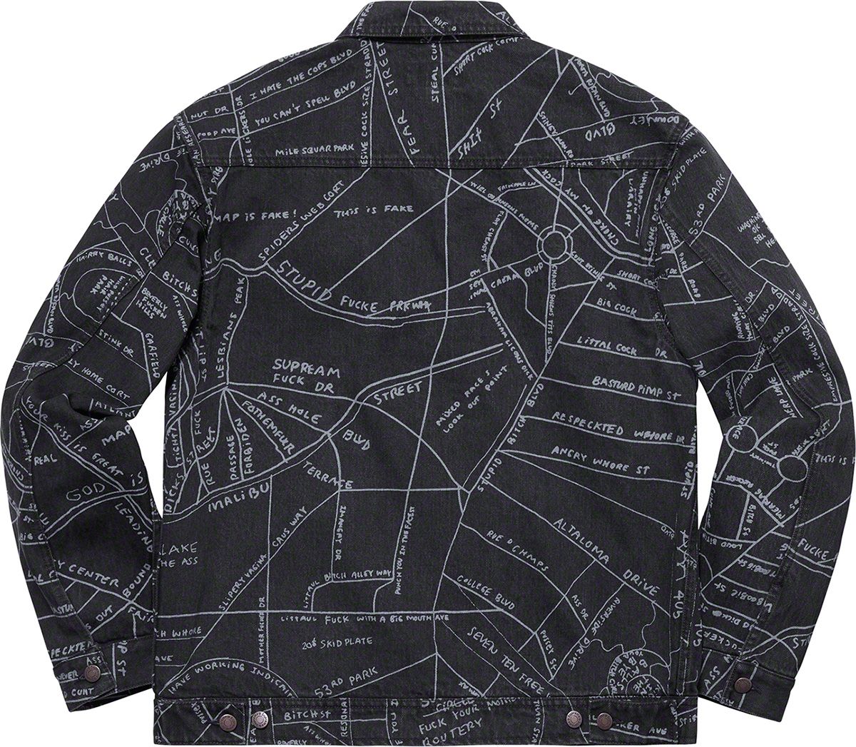 Gonz Map Denim Painter Pant – Supreme