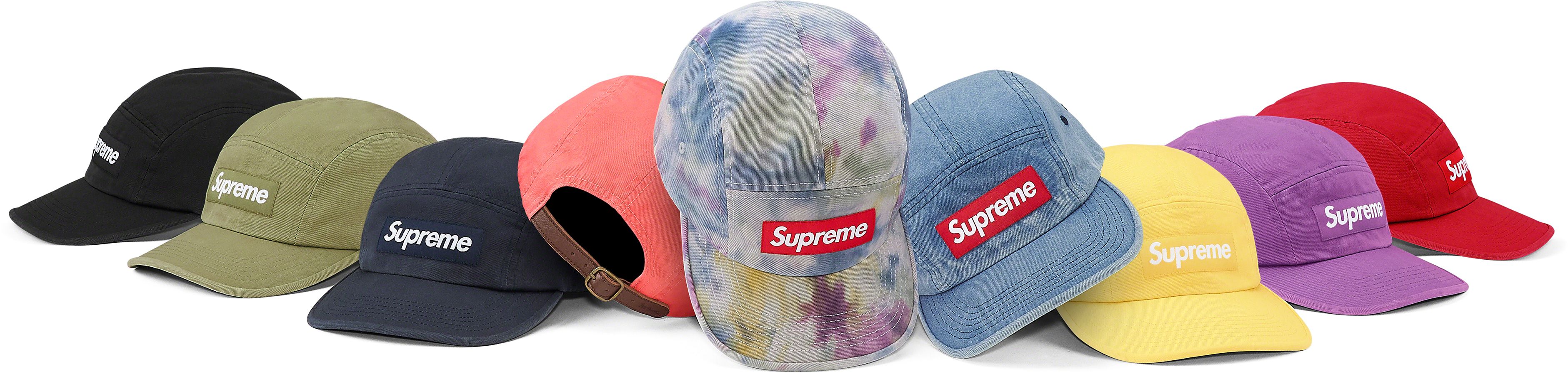 Supreme Mesh Seersucker Camp Cap タン 21ss Supreme Mesh Seersucker Camp Cap (SS21) - $48