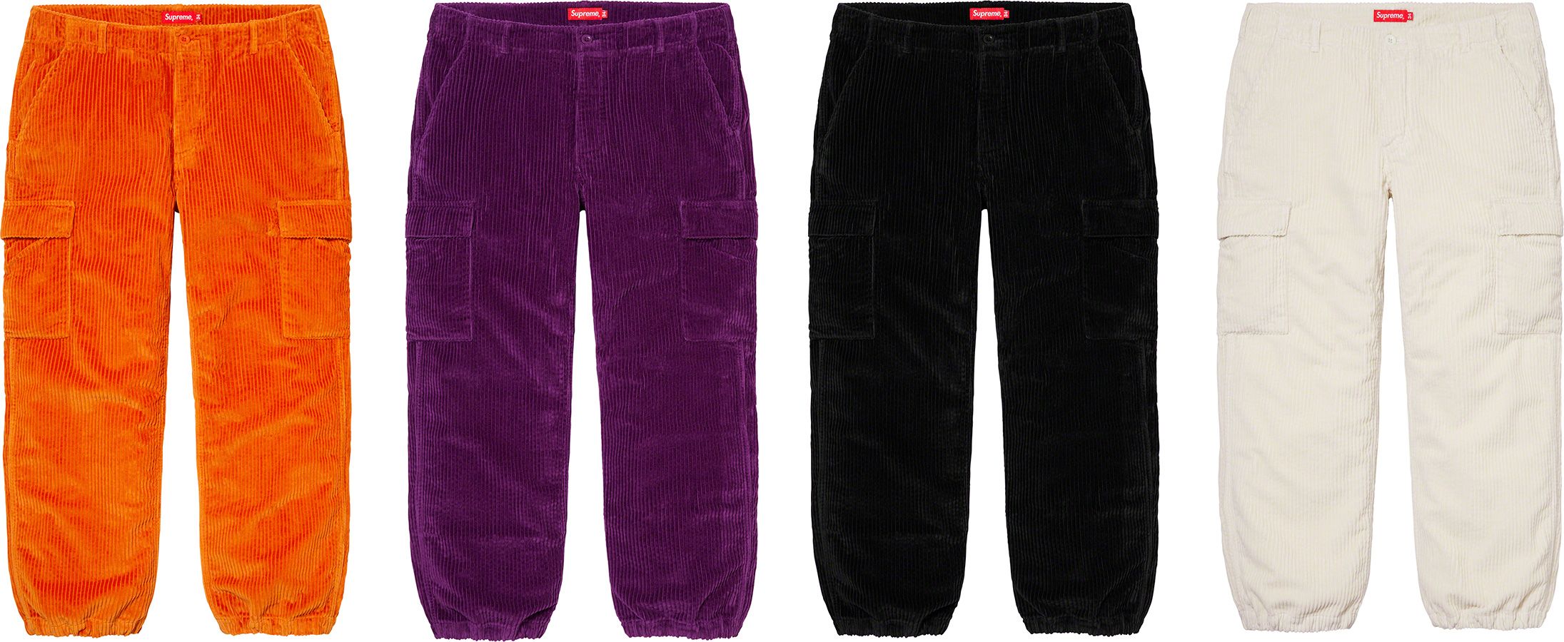 Supreme Wide Wale Corduroy Cargo Pant (FW24) - $198