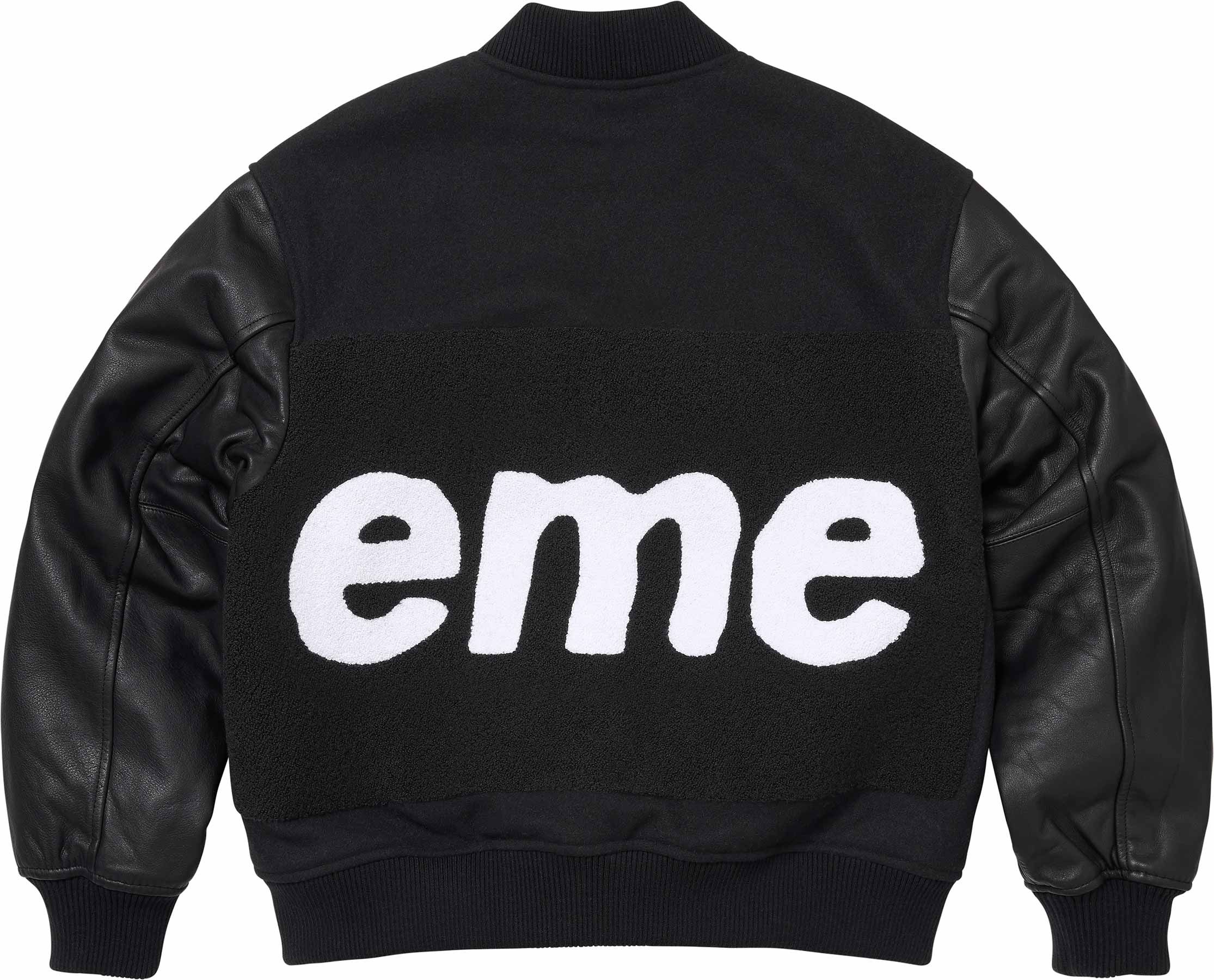 【2024SS】Supreme Big Logo Chenille Varsity Jacket Spring/Summer 2024 Preview – Supreme