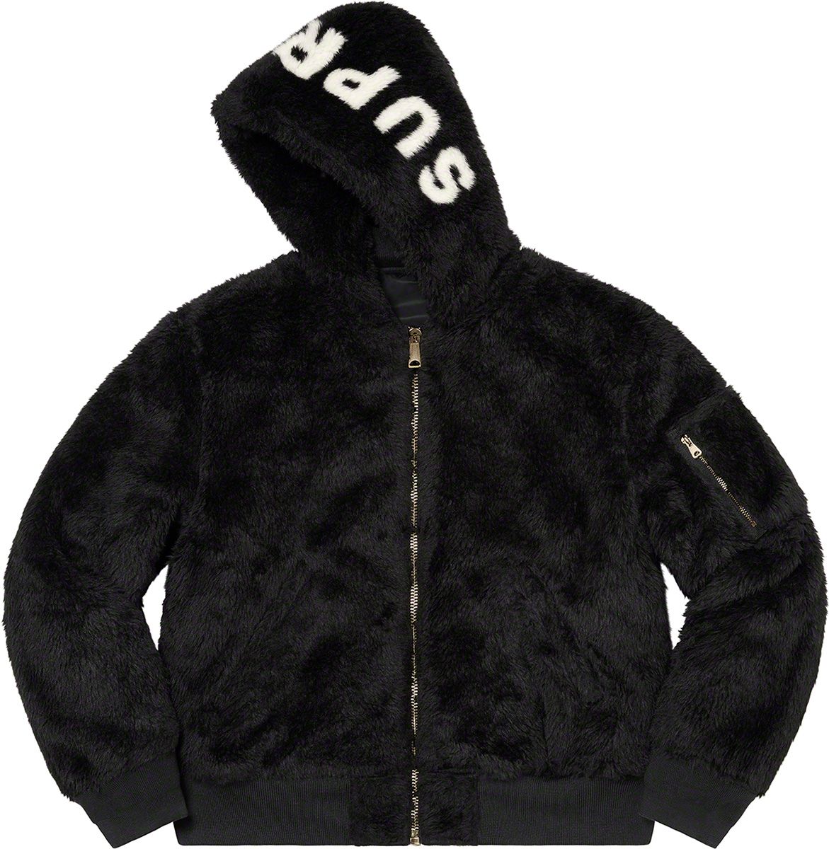 大特価!! Faux Supreme – MA-1 Reversible Fur ジャケット・アウター