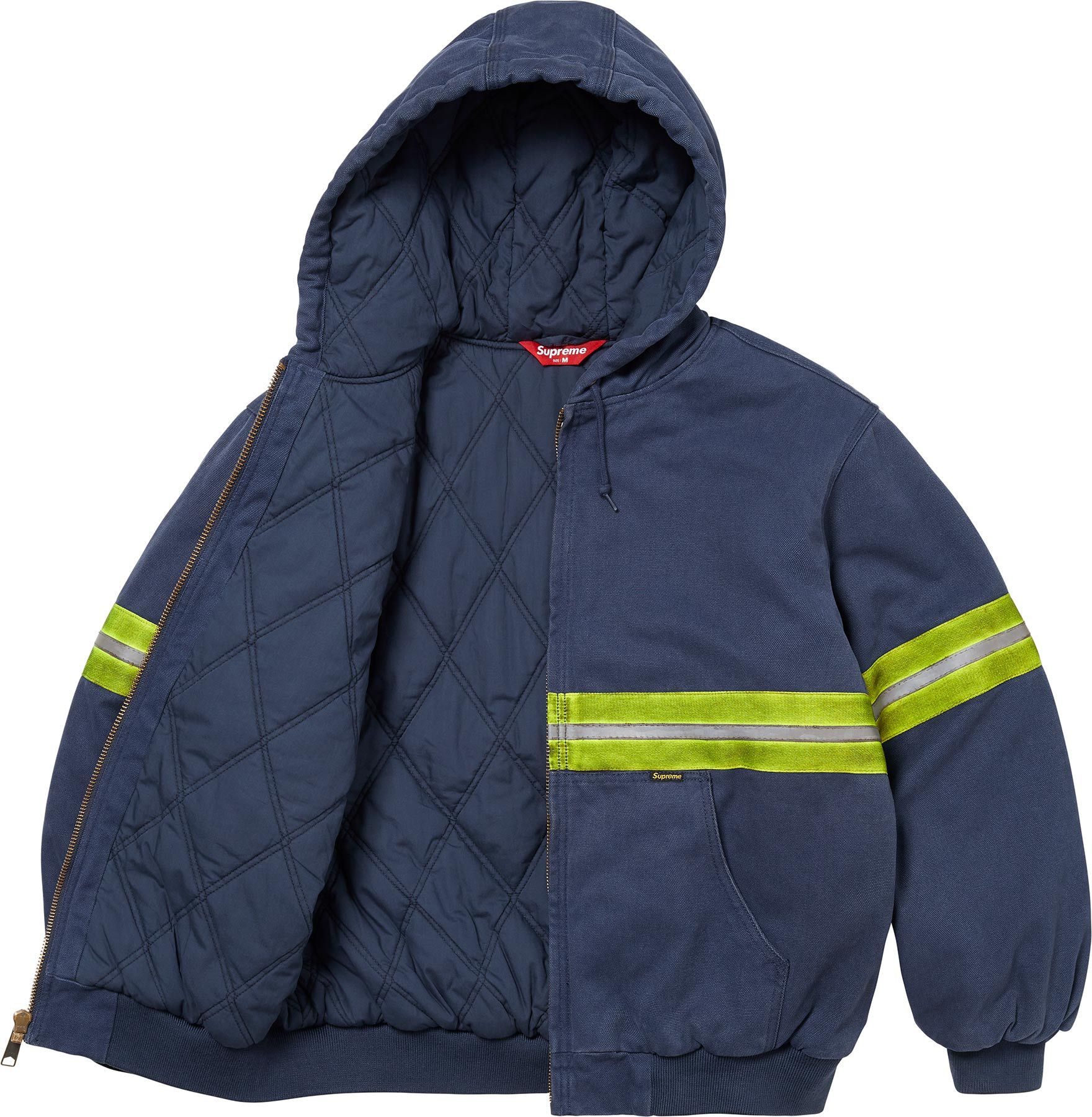 ジャケット・アウター Reflective Stripe Hooded Work Jacket Reflective Stripe Hooded Work Jacket 
