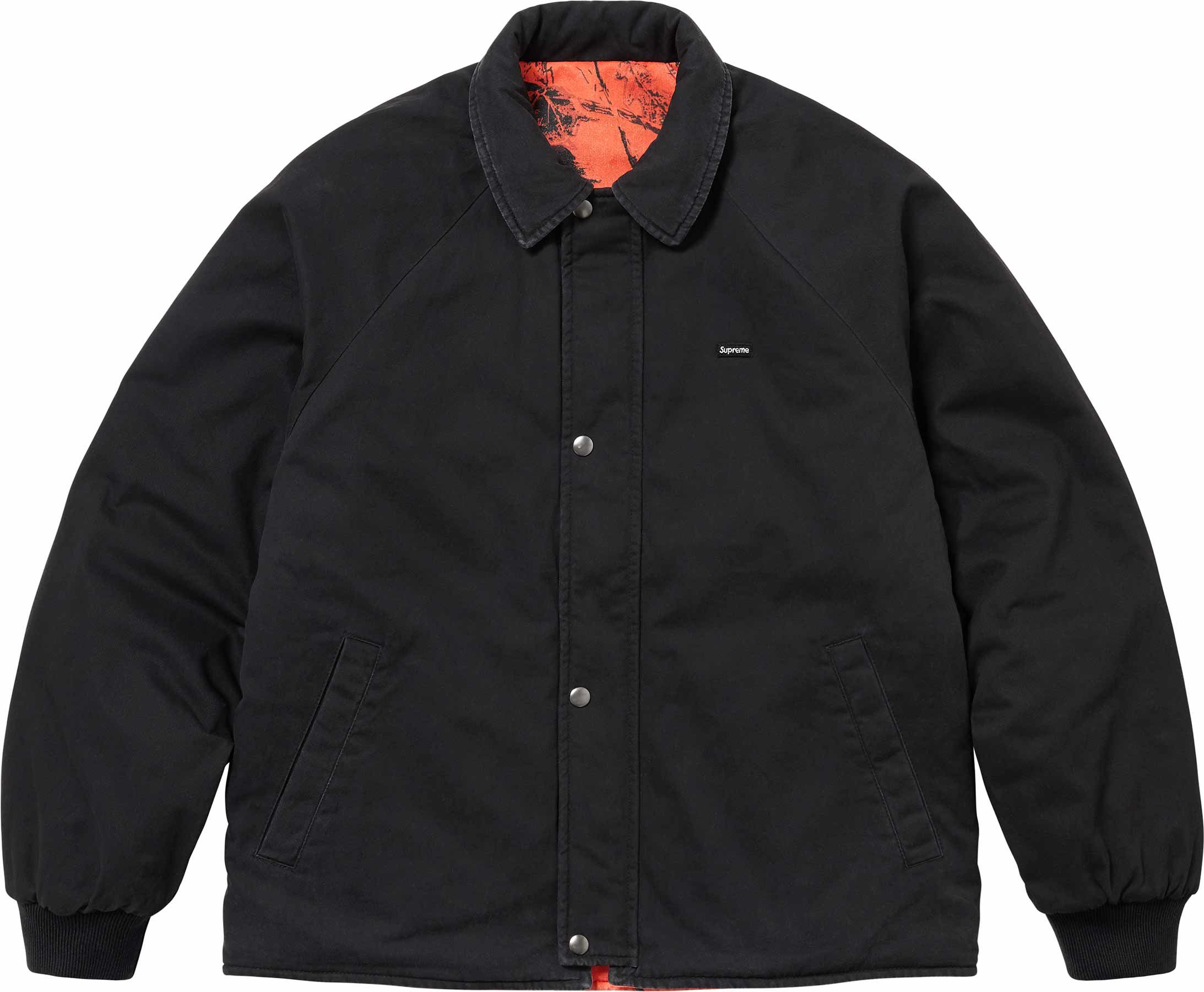 ジャケット・アウター Supreme  Reversible Quilted Work Jacket Supreme RealTree Reversible Quilted Work Jacket Black Men's