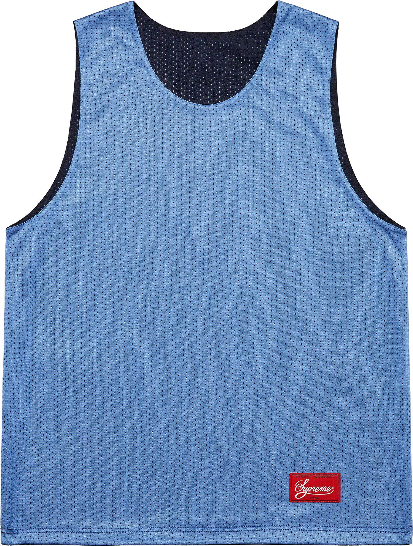 Supreme Mustang Basketball Jersey 白L Supreme Mustang Reversible Basketball Jersey, White, Size