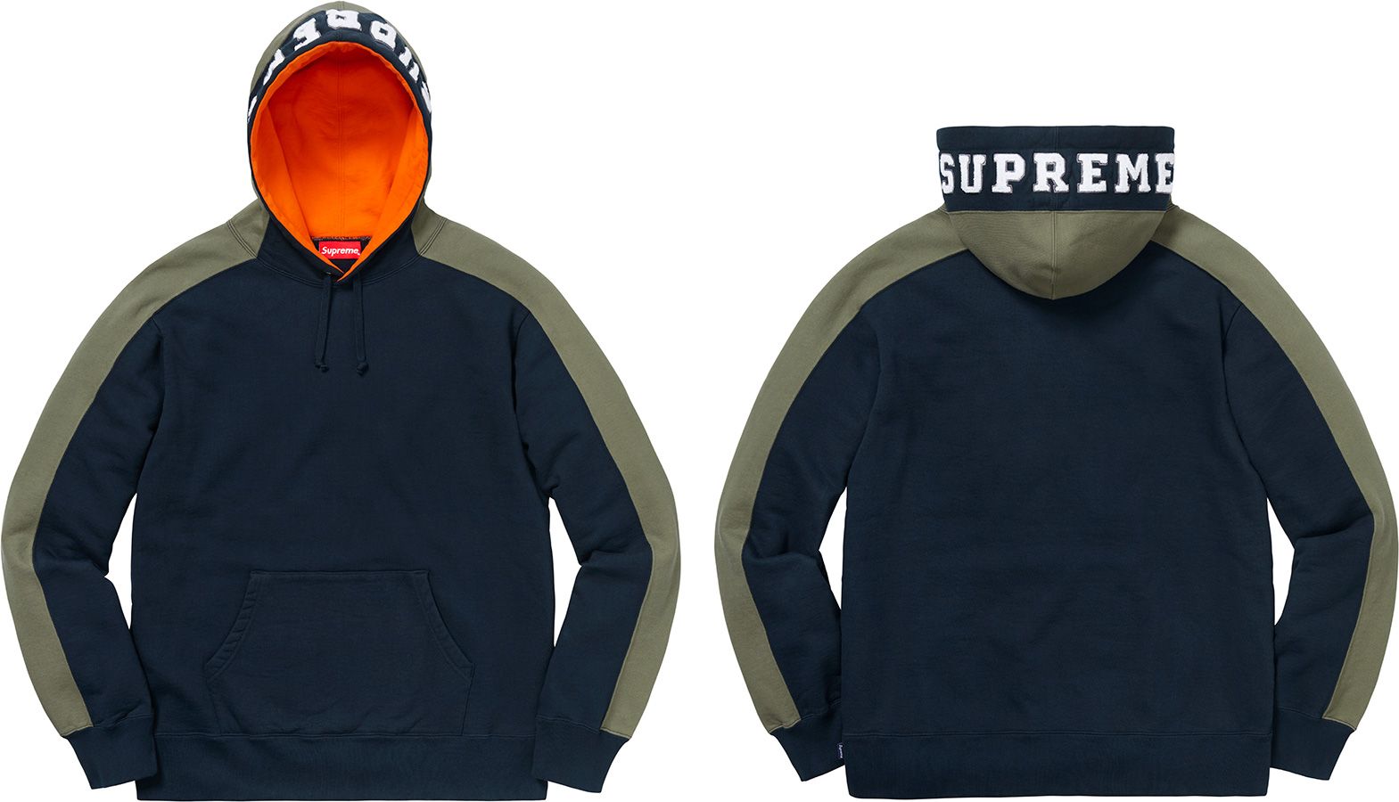 トップス Supreme Paneled Hooded Sweatshirt Paneled Hooded Sweatshirt – Supreme