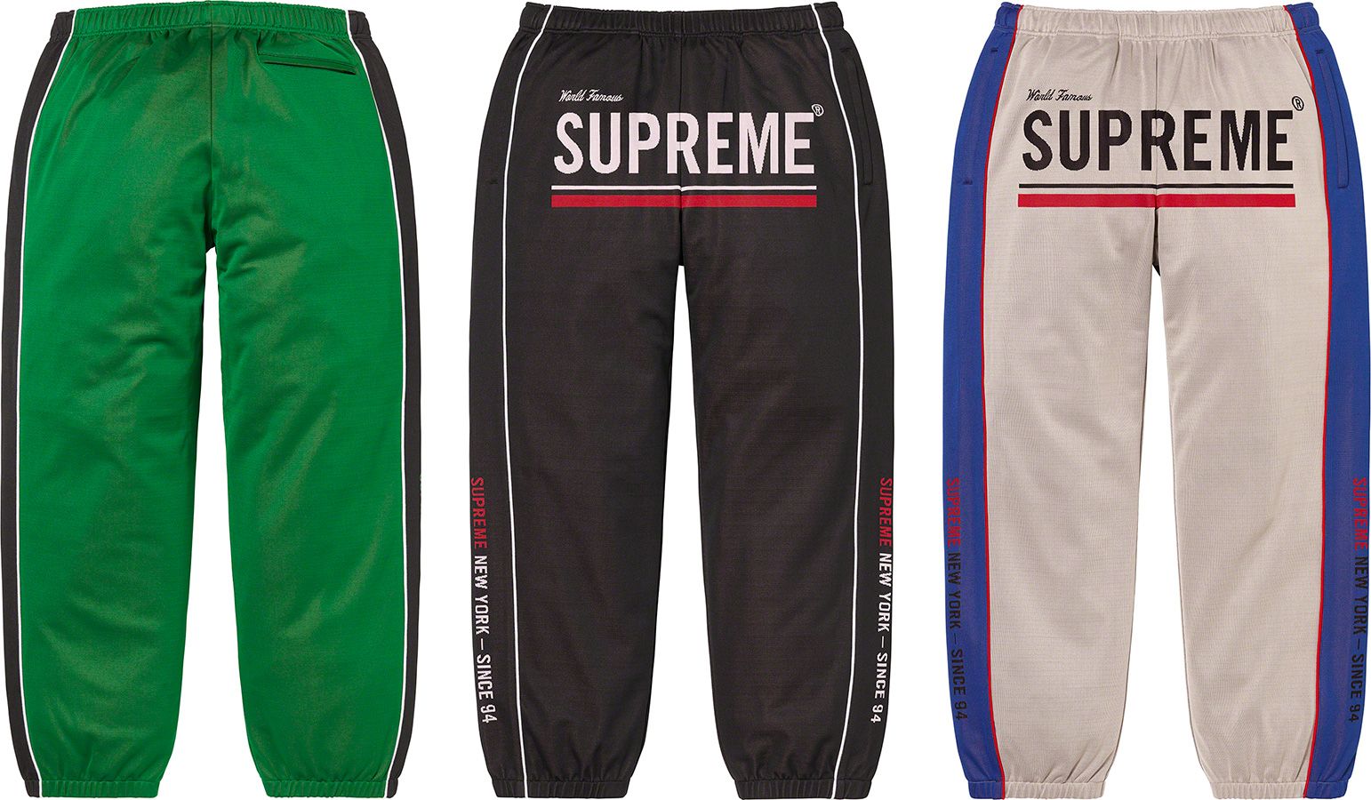 supreme World Famous Jacquard セットアップ Supreme World Famous Jacquard Track Jacket Black Men's