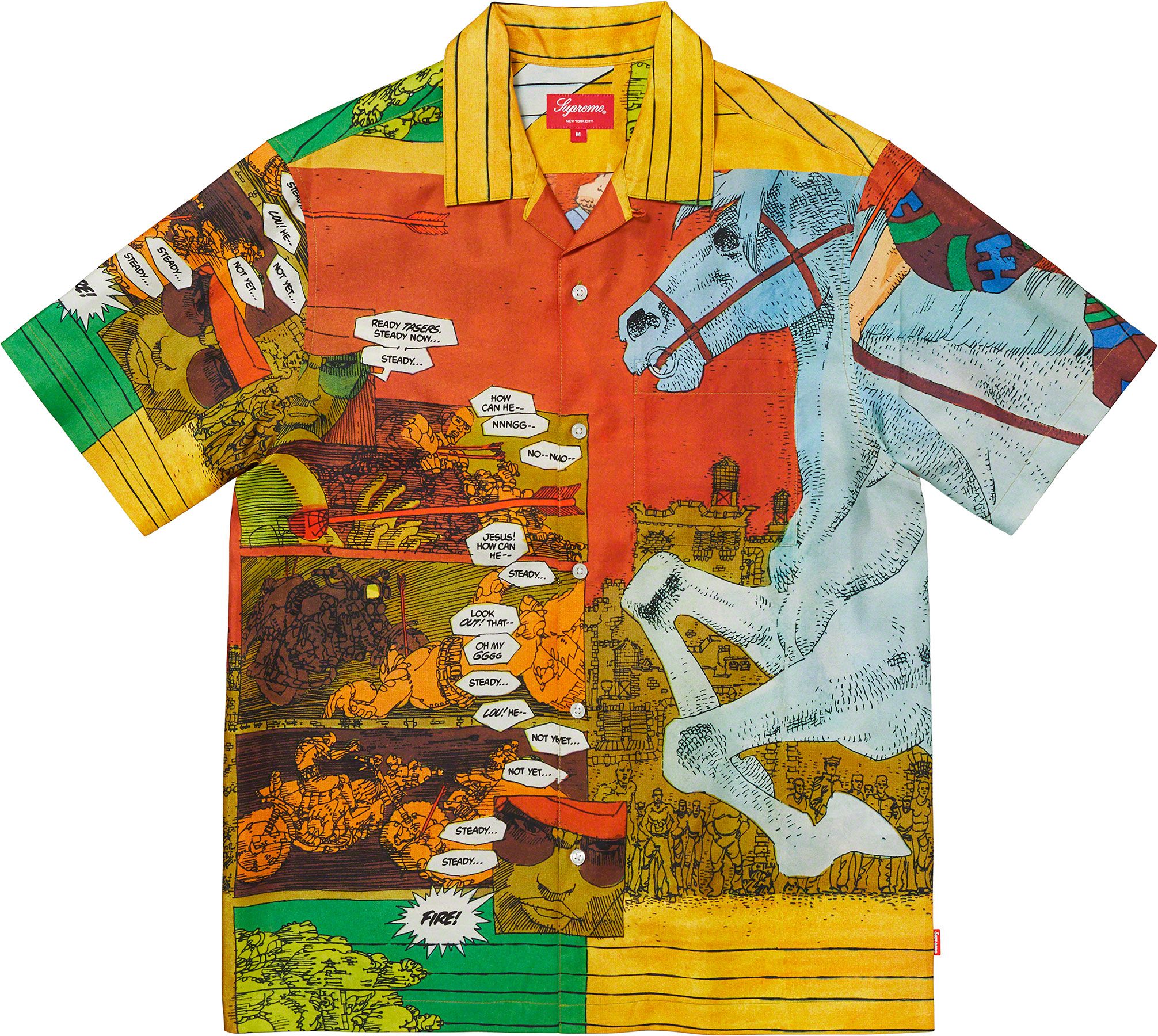 Loose Fit S/S Oxford Shirt – Supreme