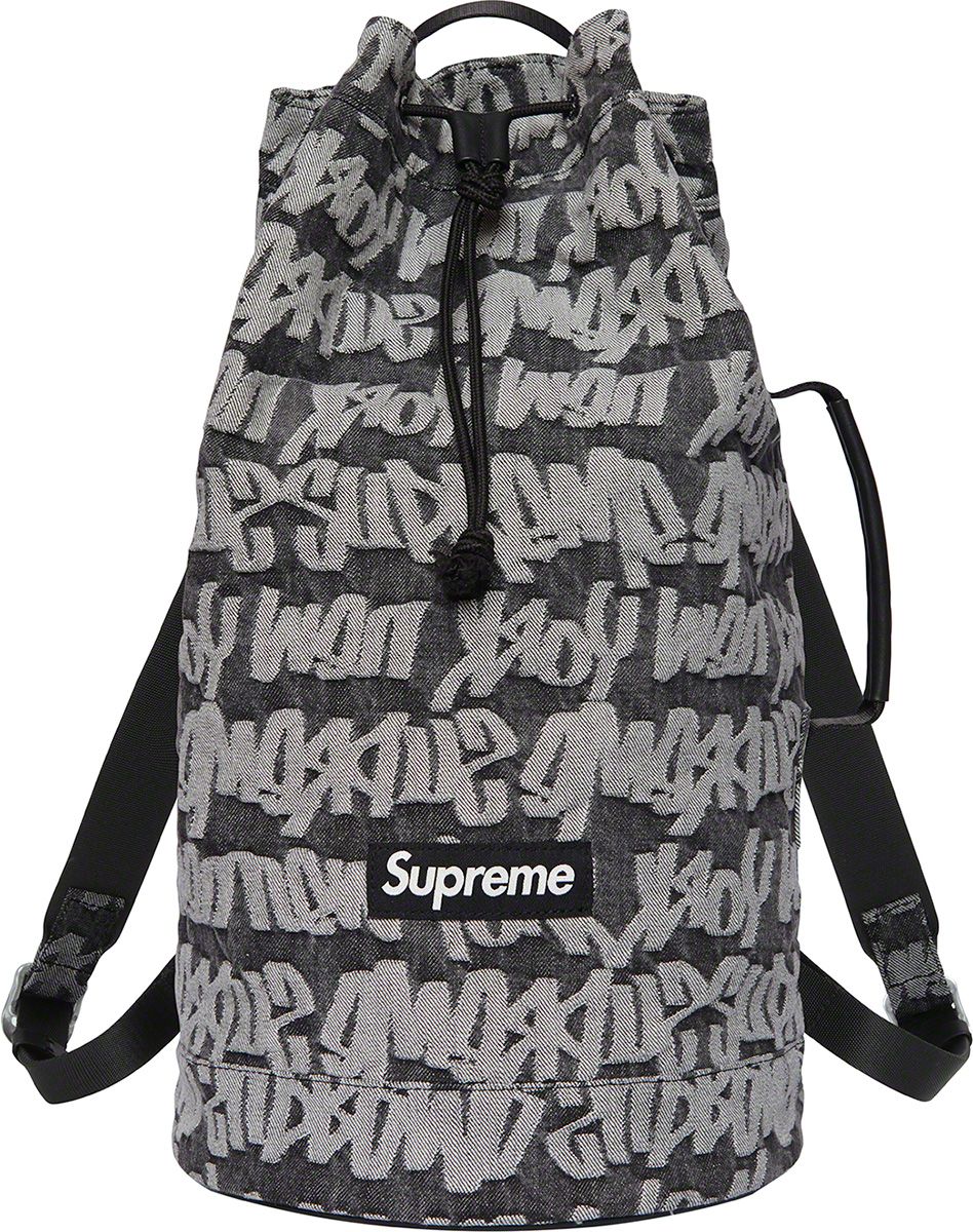 バッグ Supreme Fat Tip Jacquard Denim Backpack Supreme / シュプリーム】よりfat tip jacquard denim backpack