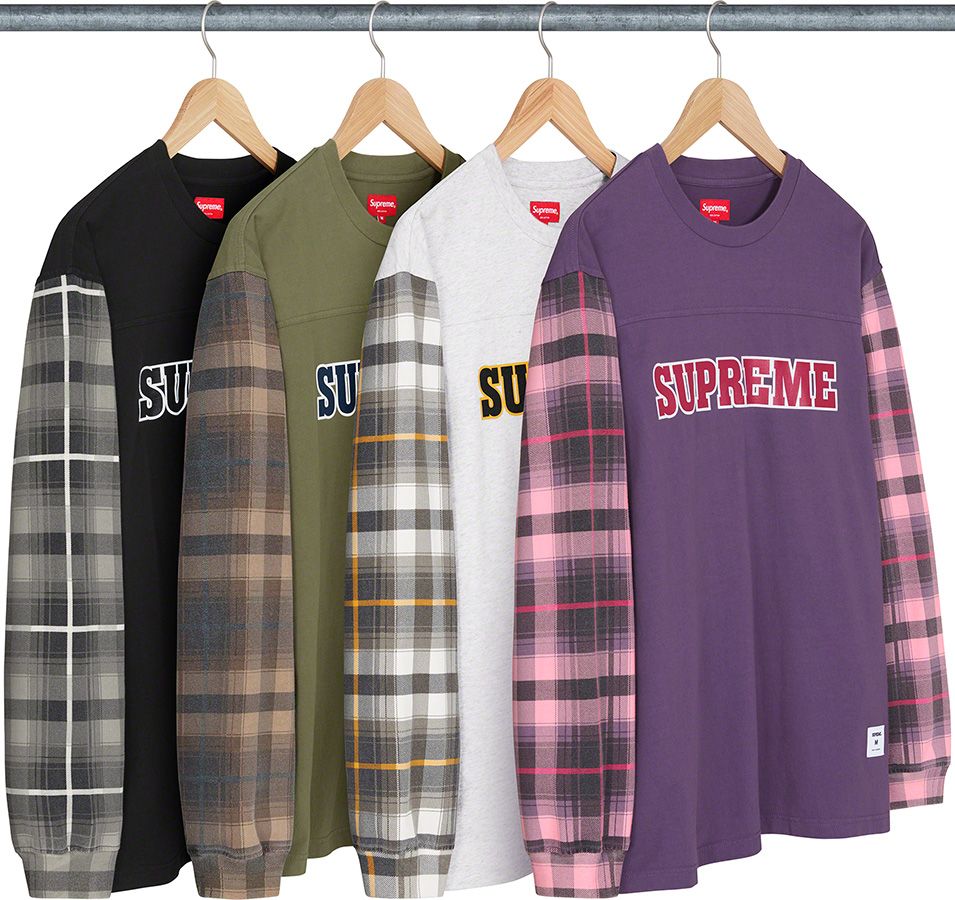 Knit Stripe L/S Polo – Supreme