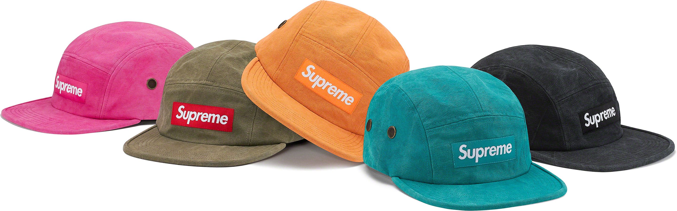 Washed Canvas Camp Cap – Supreme