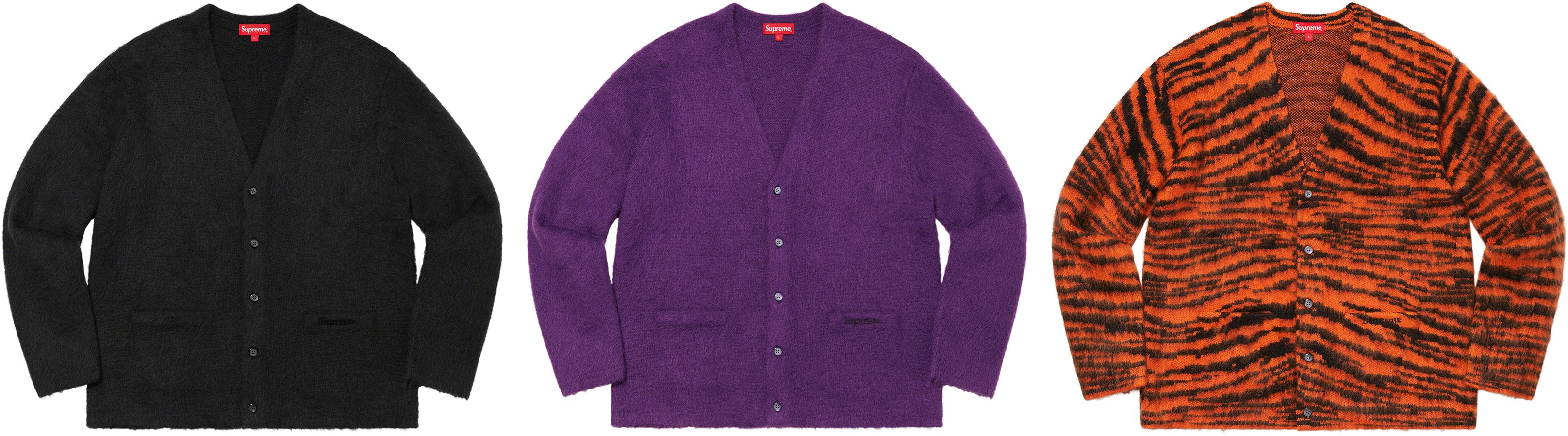 Brushed Mohair Cardigan – Supreme
