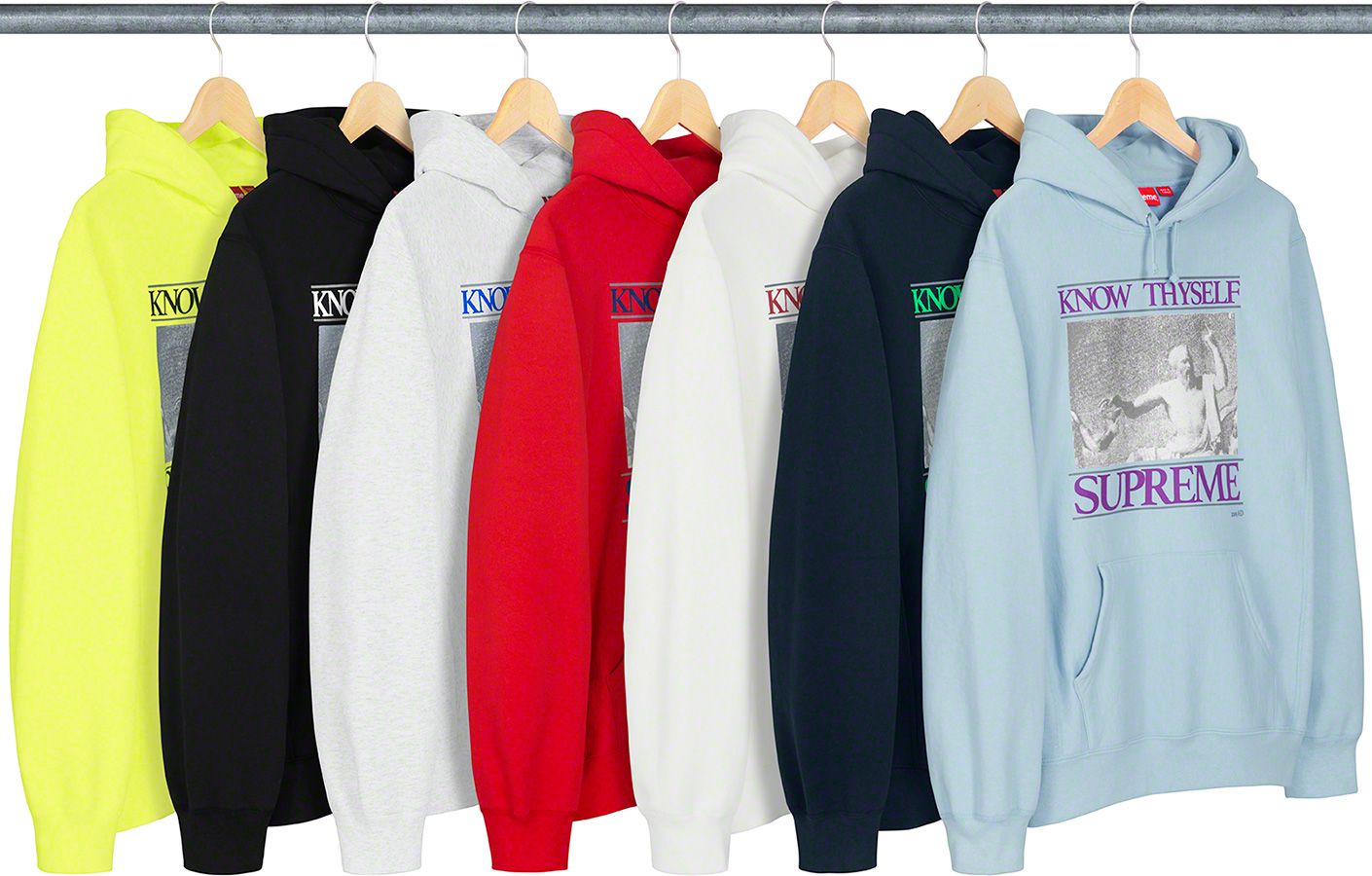 パーカー・フーディ Supreme Know Thyself Hooded Sweatshirt SS 19 WEEK 10 Supreme Know Thyself Hooded Sweatshirt SS 19 WEEK 10