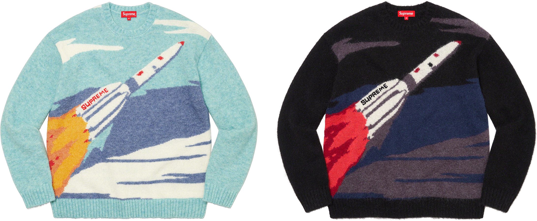 トップス Supreme Abstract Stripe Cardigan Supreme Abstract Stripe Cardigan (FW22) - $198