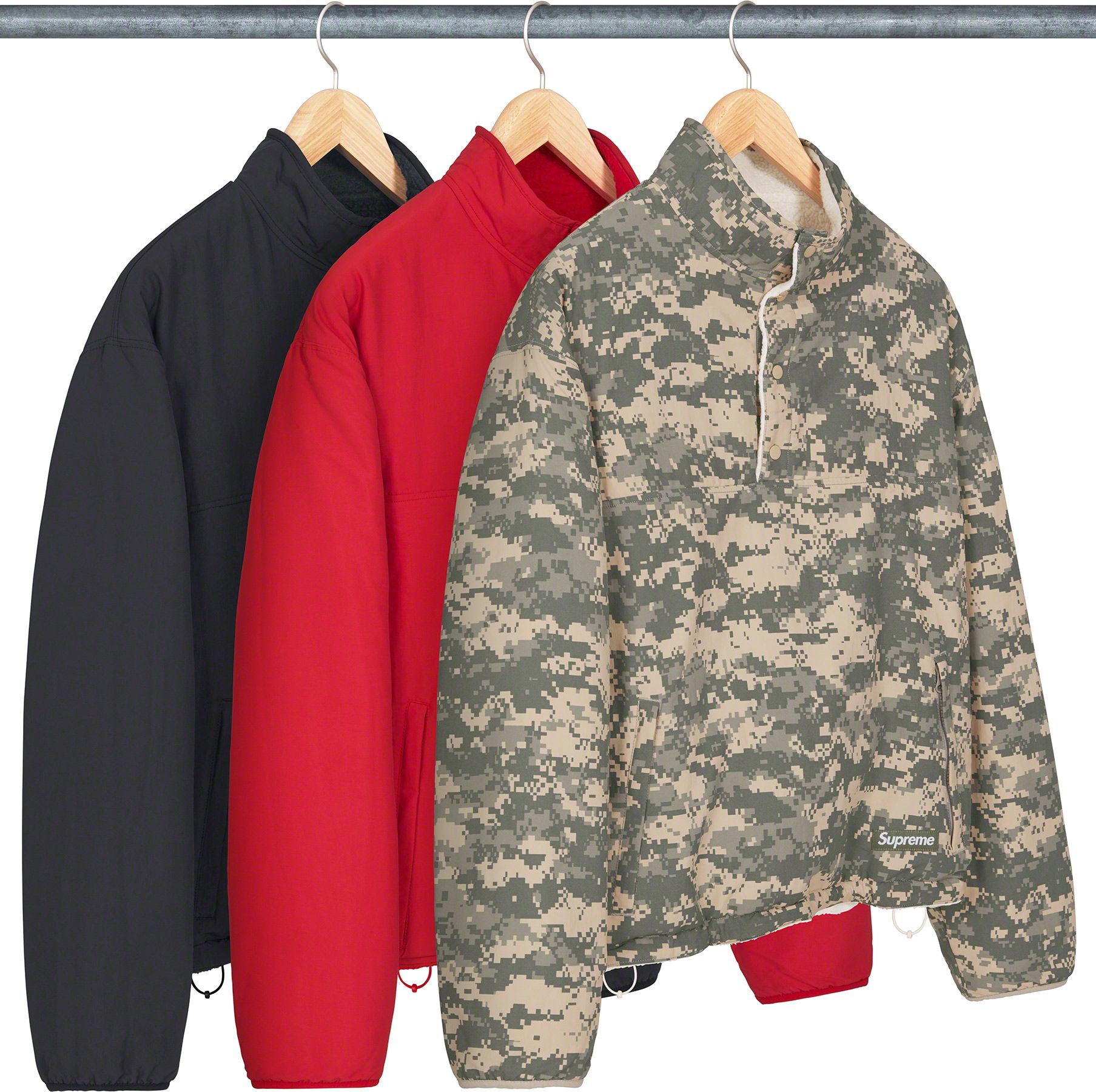 Supreme Polartec セットアップ Supreme Polartec Half Zip Pullover (FW20) - $128