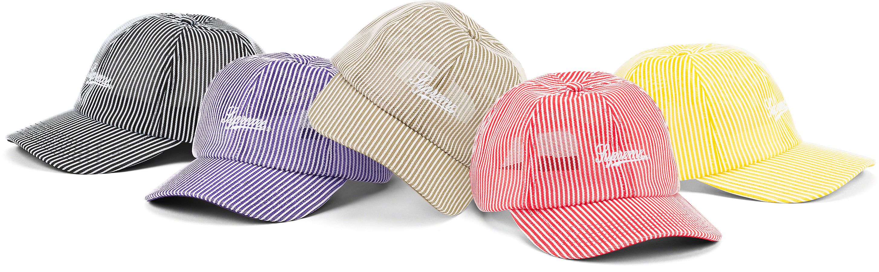 Supreme Kevlar™ Denim S Logo 6-Panel (SS22) - $54