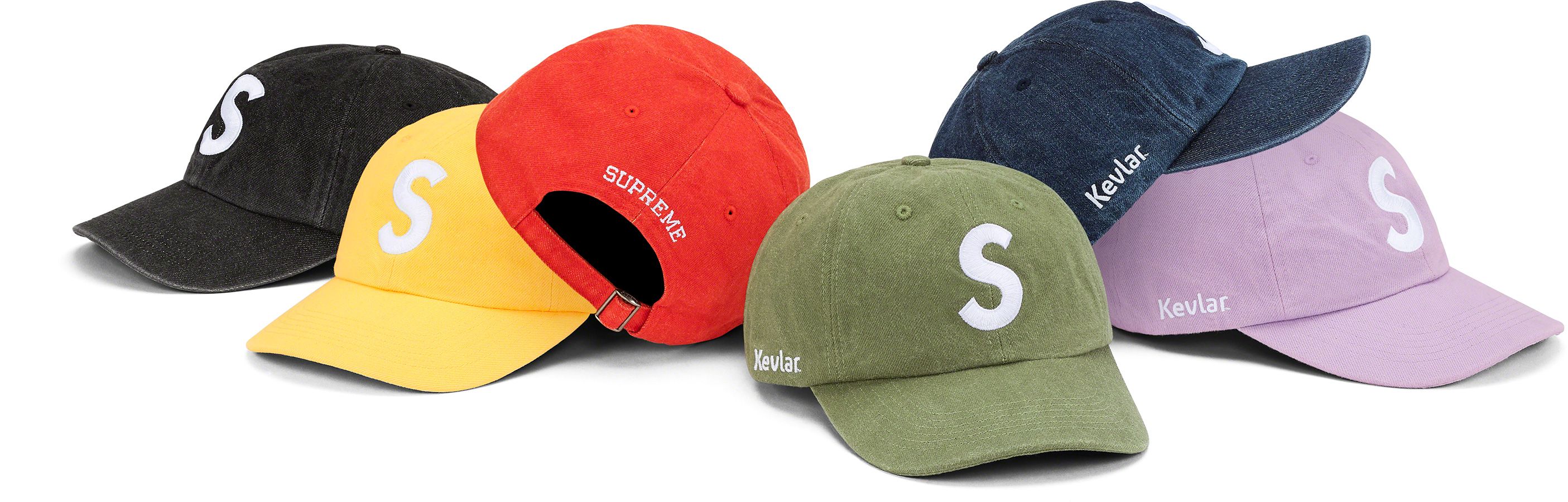 【期間限定】 Kevlar™ Denim Supreme – 6-Panel Logo S 帽子