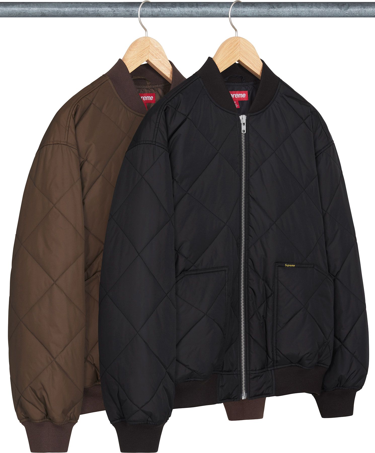 ジャケット・アウター Supreme Leather Collar Utility Jacket Supreme Leather Collar Utility Jacket (FW23) - $238