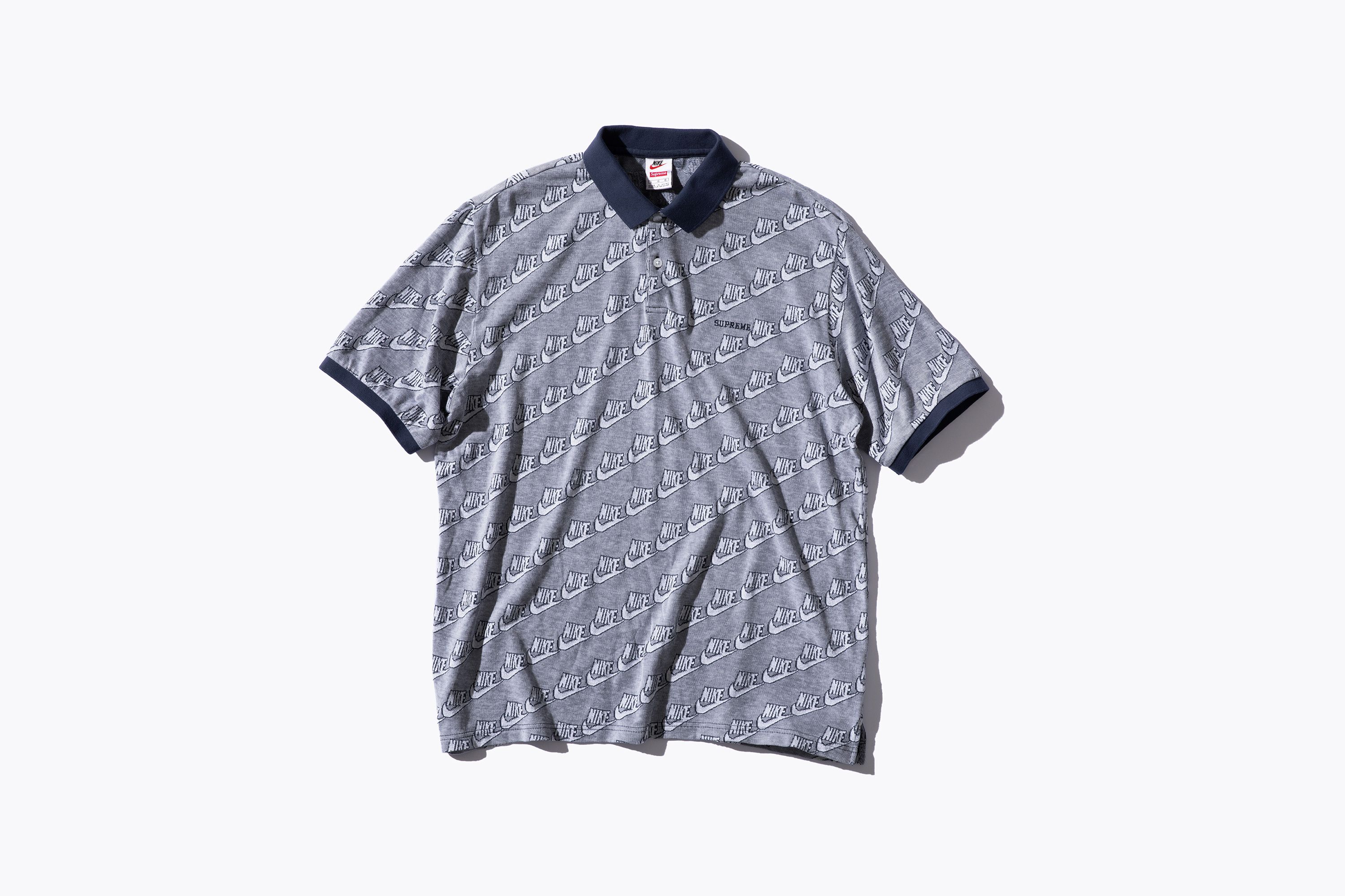 supreme x nike polo shirt