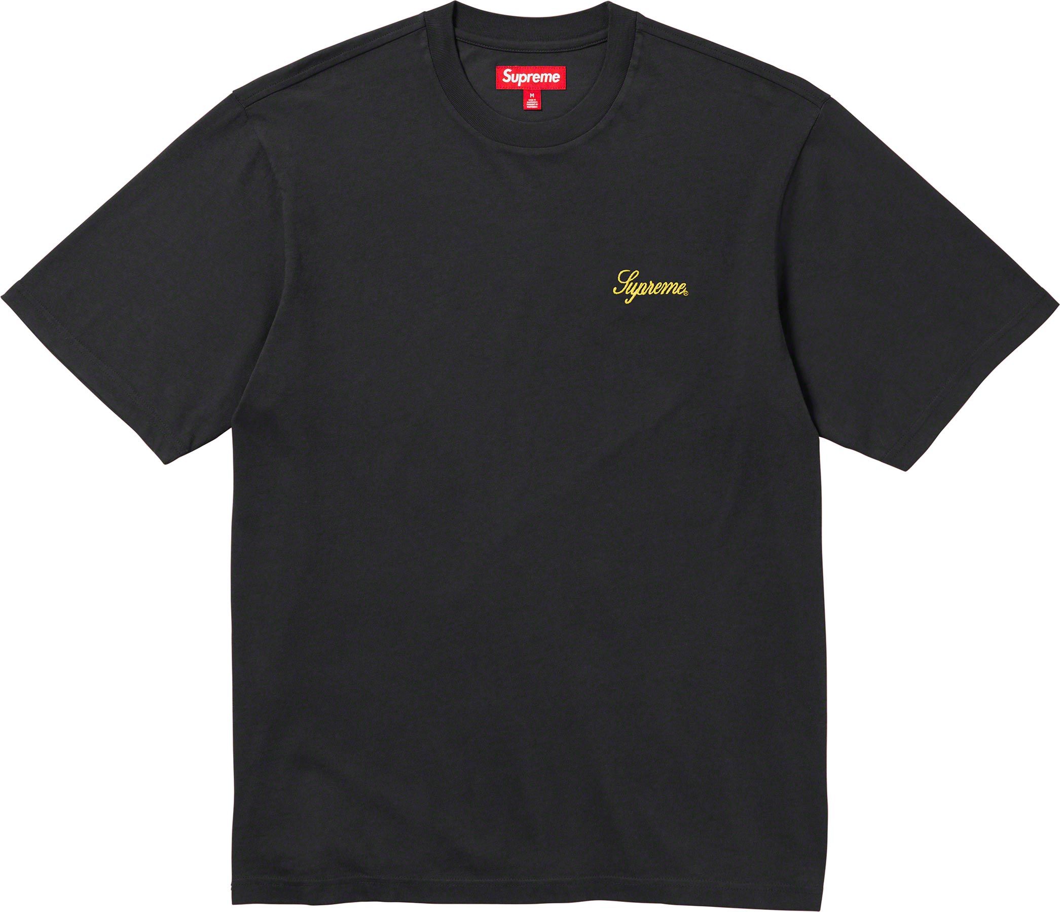 【Supreme】Warm Up Washed S/S Top Black - 25SS Fall/Winter 2023 Preview – Supreme
