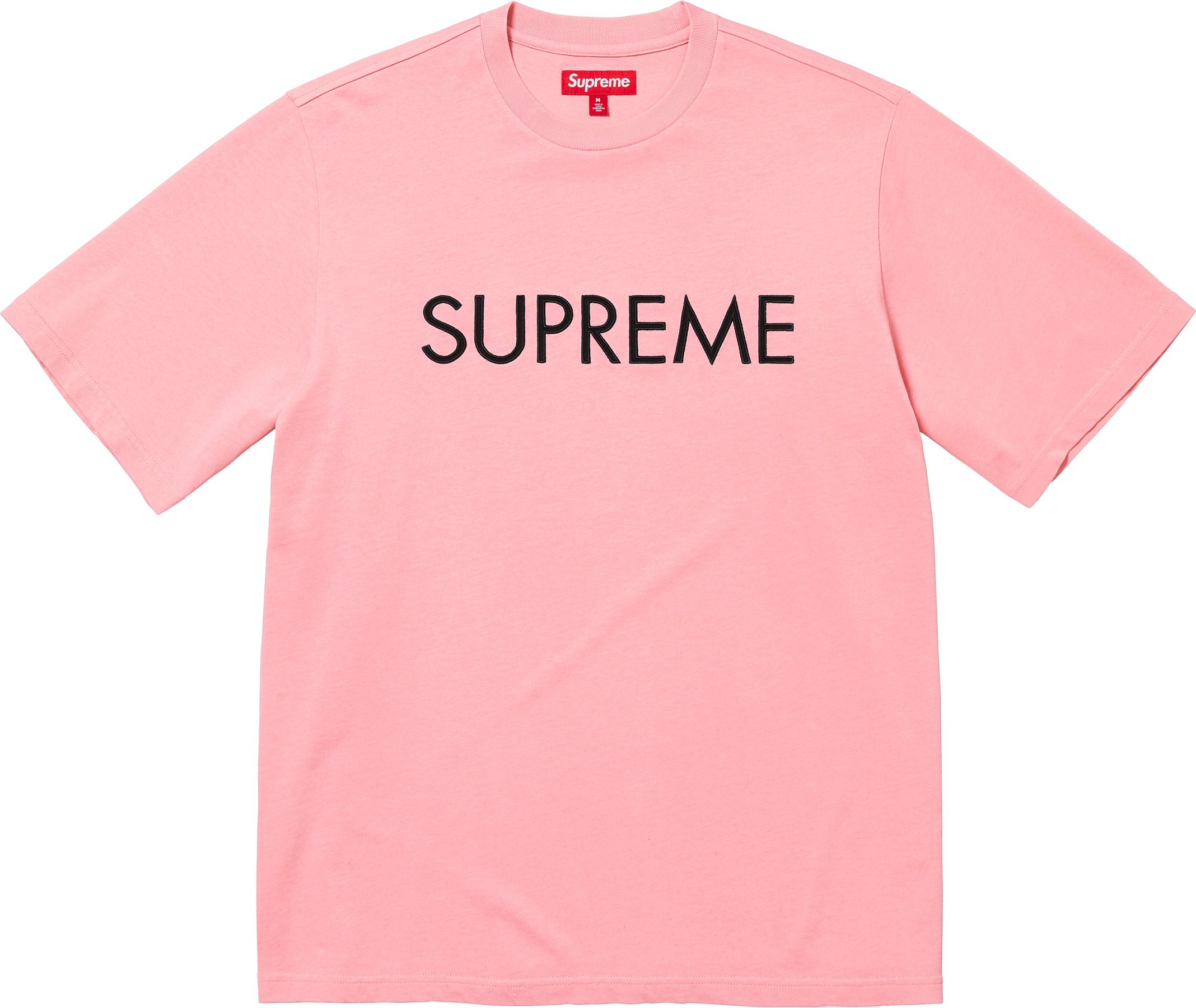 【SUPREME】CAPITAL S/S TOP BLACK - 25SS Supreme Capital S S Top (SS25) - $68