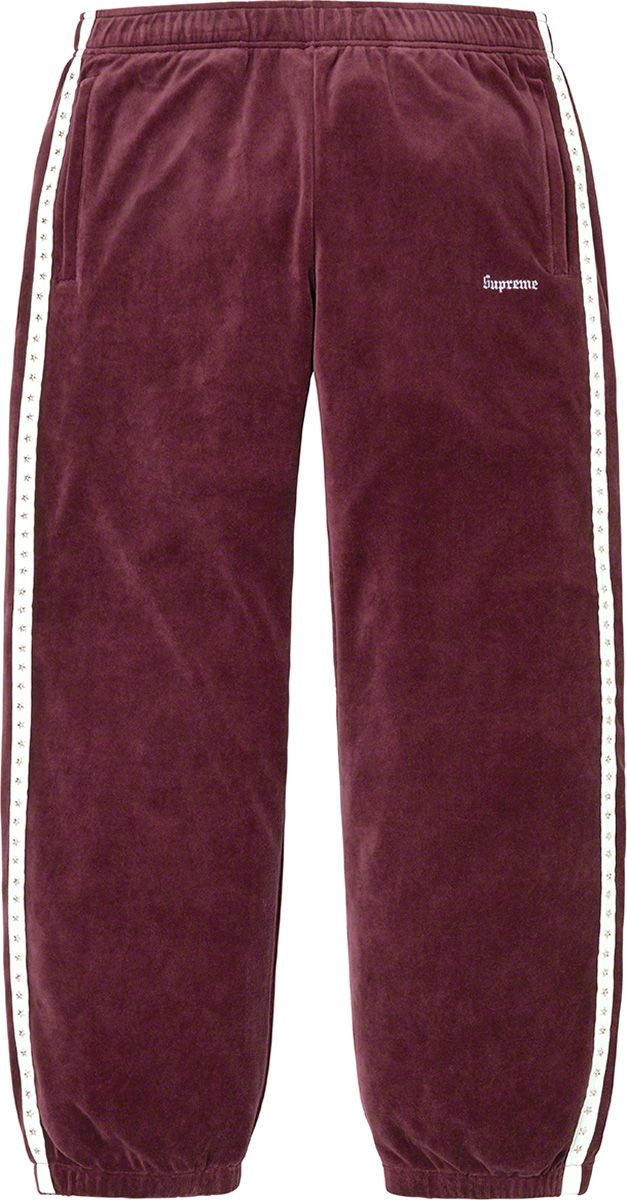 Supreme Velour Track Pant 検Needles Baggy Supreme Nike Velour Track Pant (SS21) - $138