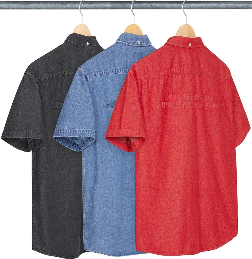 【M】Supreme 21ss Dog S/S Work Shirt Supreme Dog S S Work Shirt (SS21) - $128