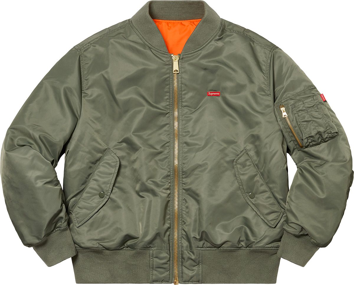 Supreme 20fw Globe MA-1 AOI 葵産業 Globe MA-1 – Supreme