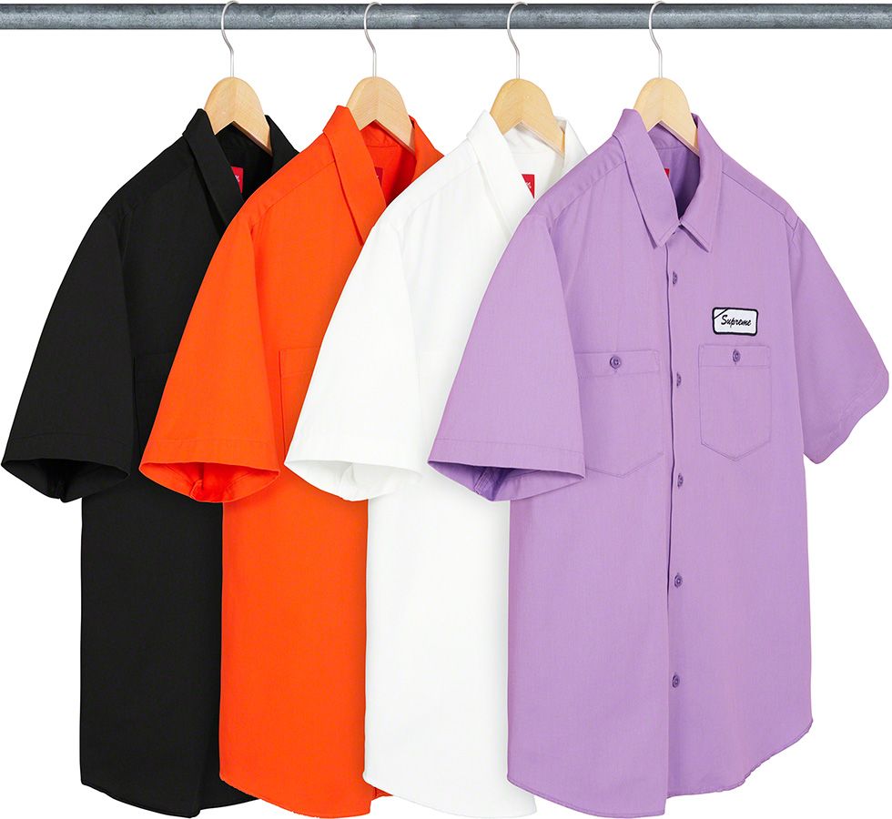 ロードSupreme Dog S/S Work Shirt ドッグ Supreme - Dog S/S Work Shirt - UG.SHAFT