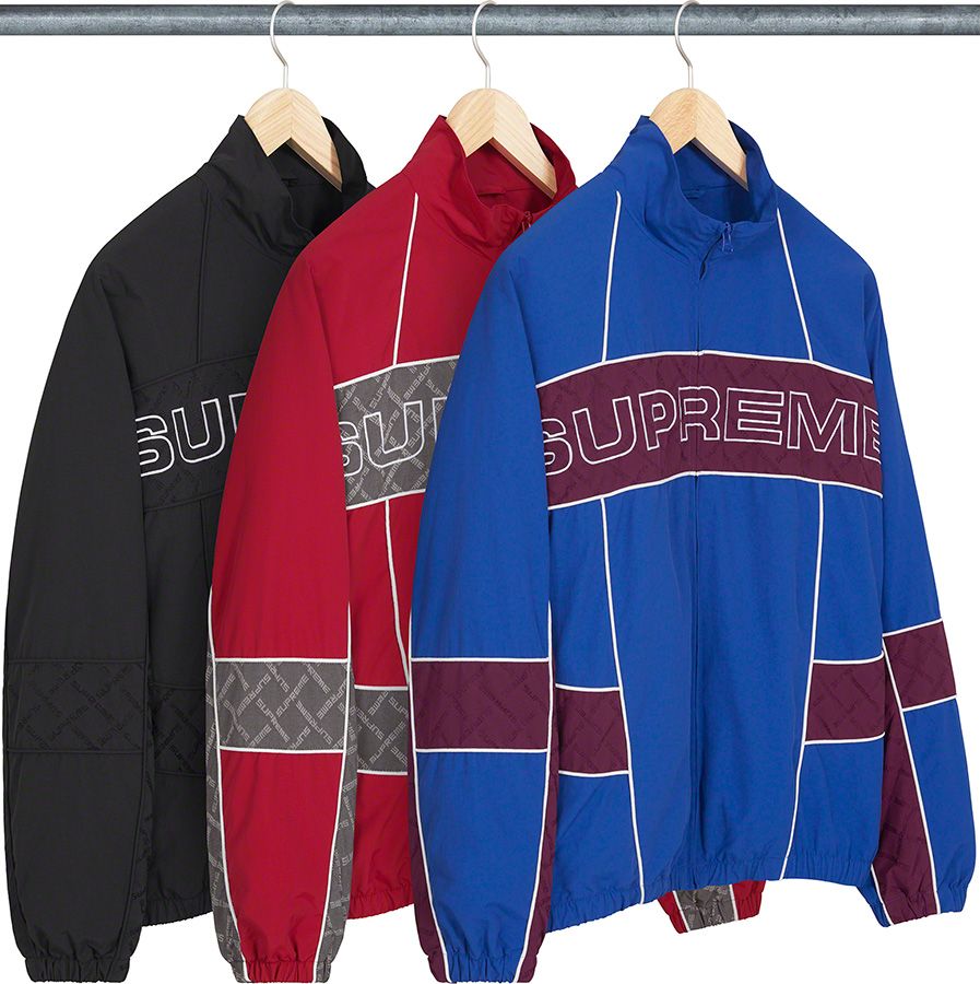 パンツ supreme Jacquard Panel Track Pant Supreme Jacquard Panel Track Pant (FW22) - $138