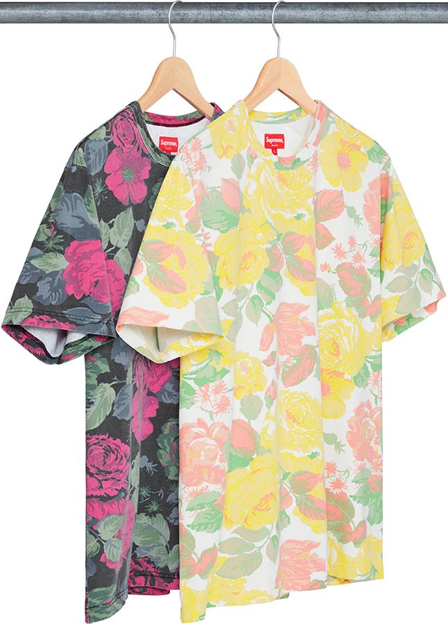 激レア！2017SS SUPREME “PAINTED FLOWERS” ロンT Supreme Painted Flowers L S Tee (SS17) - $110