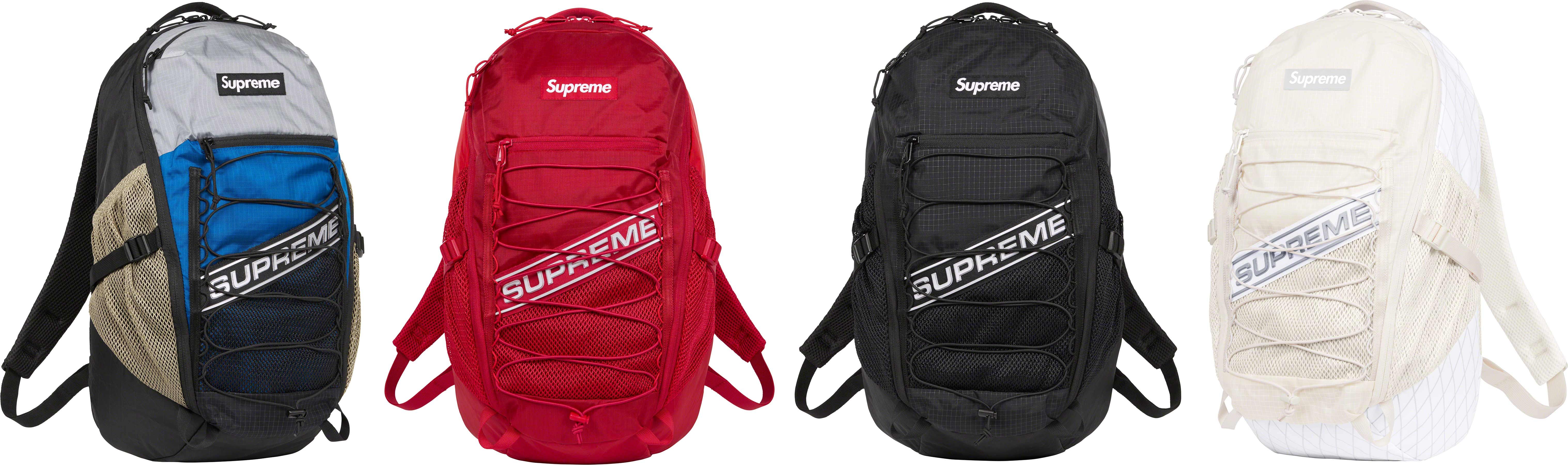 バッグ Supreme Ripstop Nylon Haul Bag Black 80L Supreme Waist Bag (FW24) - $78