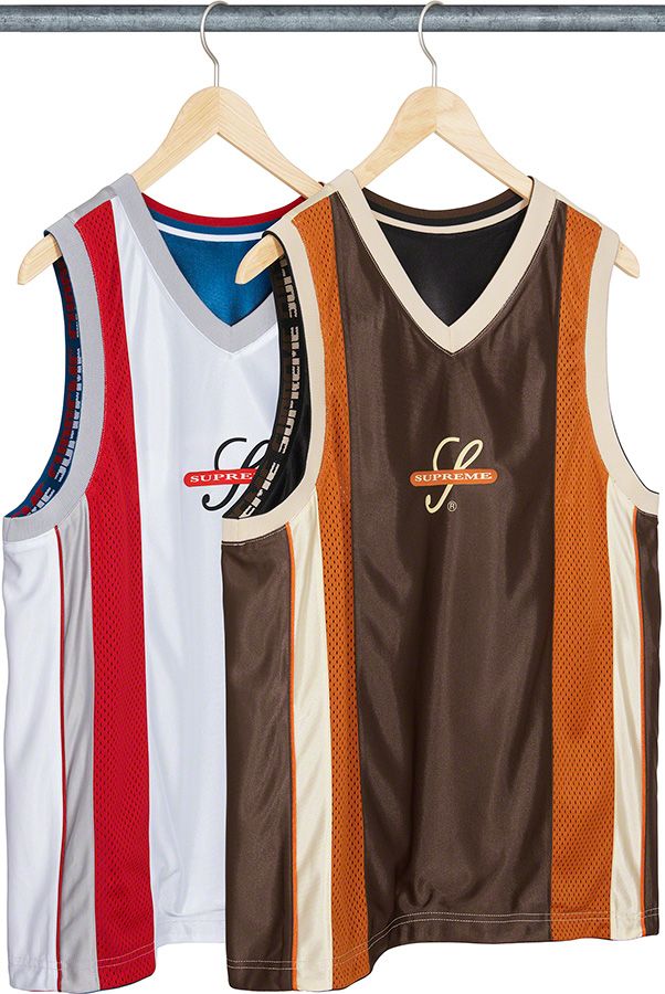 ウェア supremeReversible Basketball Jersey Reversible Basketball Jersey – Supreme