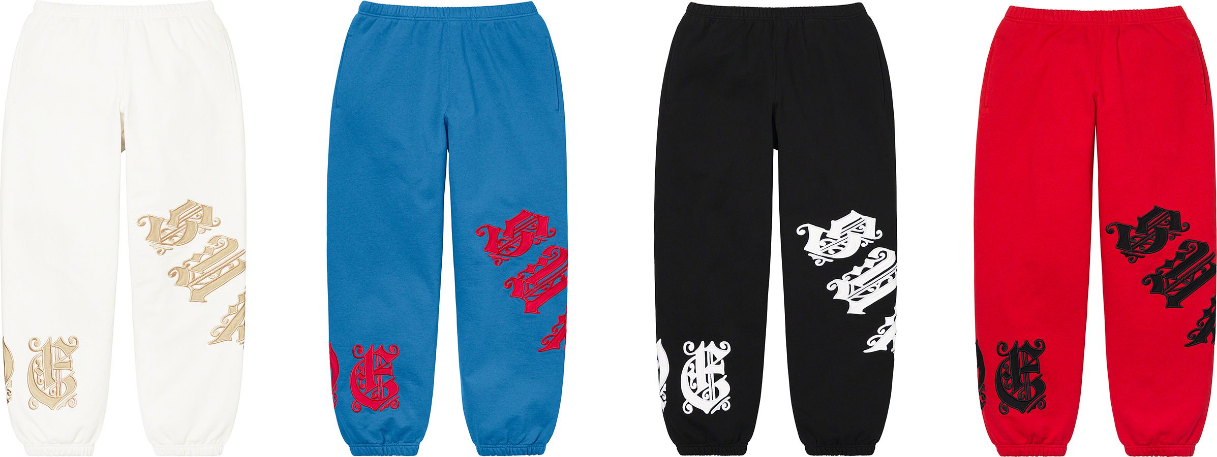 パンツ Supreme Old English Text Sweatshort Supreme Old English Shorts | Black | FARFETCH