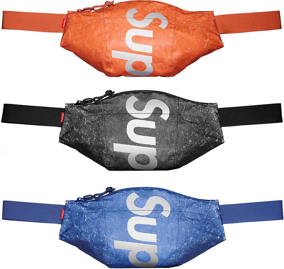 Supreme Waterproof Reflective Speckled Shoulder Bag (FW20) - $98